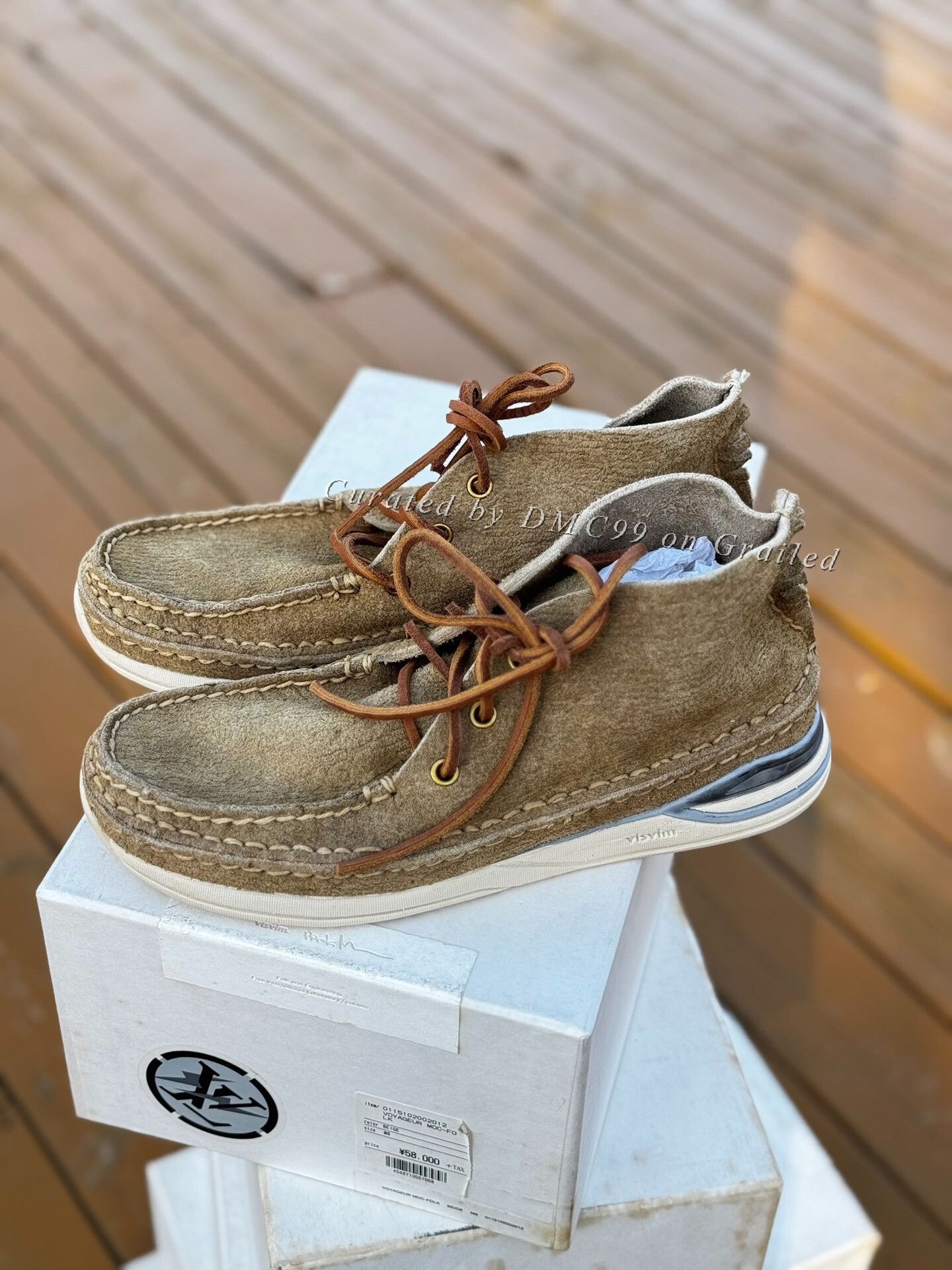 Visvim VISVIM 18SS YUCCA MOC SHAMAN VEG SUEDE US8 | Grailed
