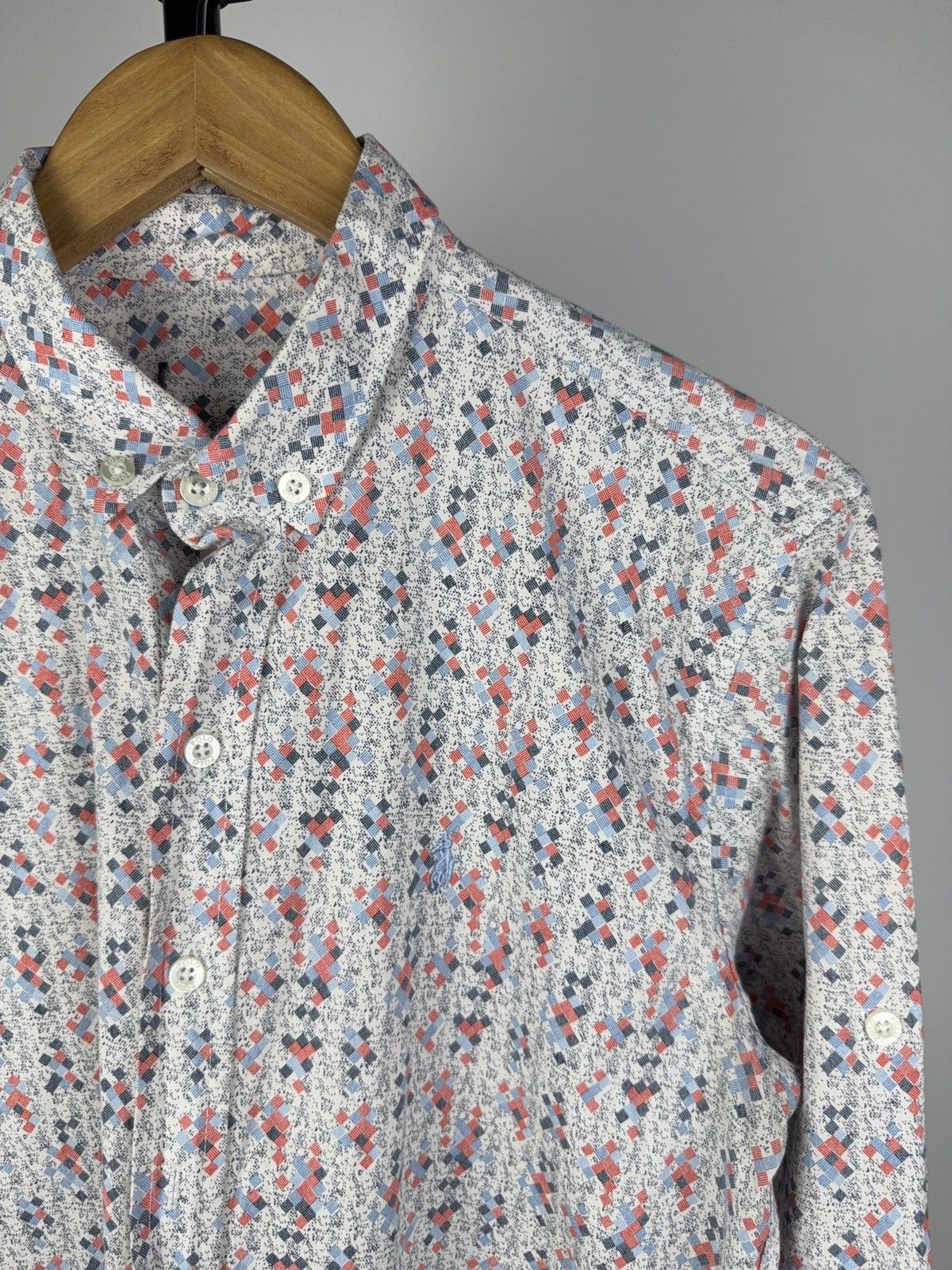 Polo Ralph Lauren Vintage 00s Monogram Print Polo Ralph Lauren PRL Shirt Size US M / EU 48-50 / 2 - 5 Thumbnail
