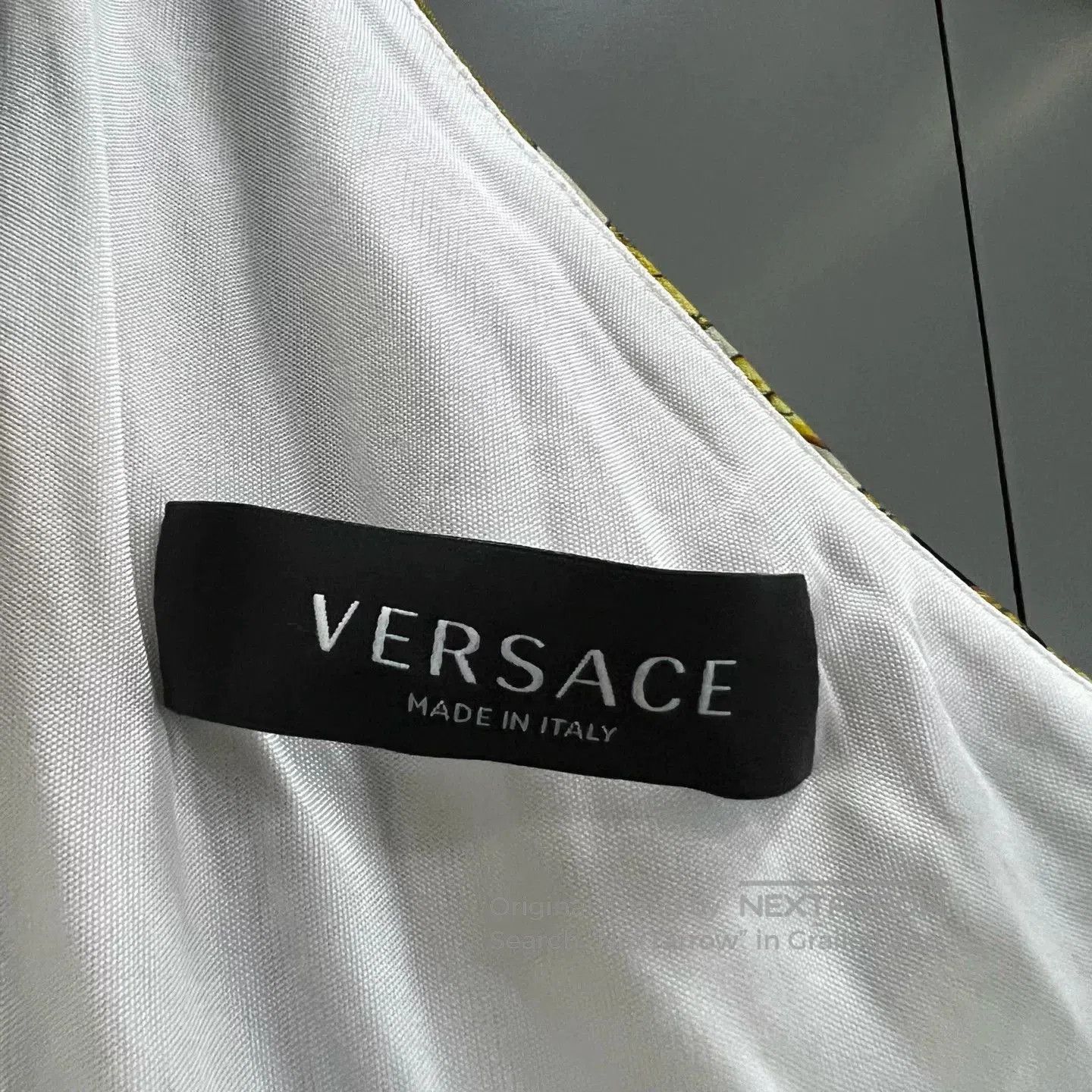 Versace Versace Baroque Print One-Shoulder Sleeveless Dress. Size M / US 6-8 / IT 42-44 - 6 Thumbnail