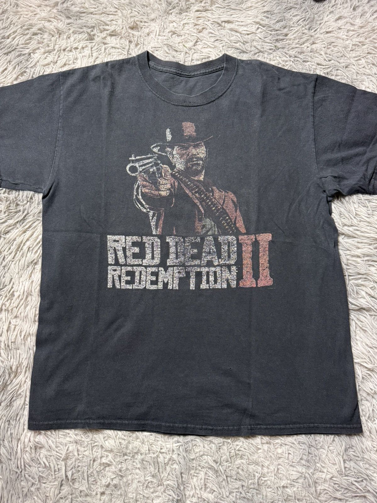 Vintage Red Dead Redemption 2 Game Tee Size US L / EU 52-54 / 3 - 1 Thumbnail