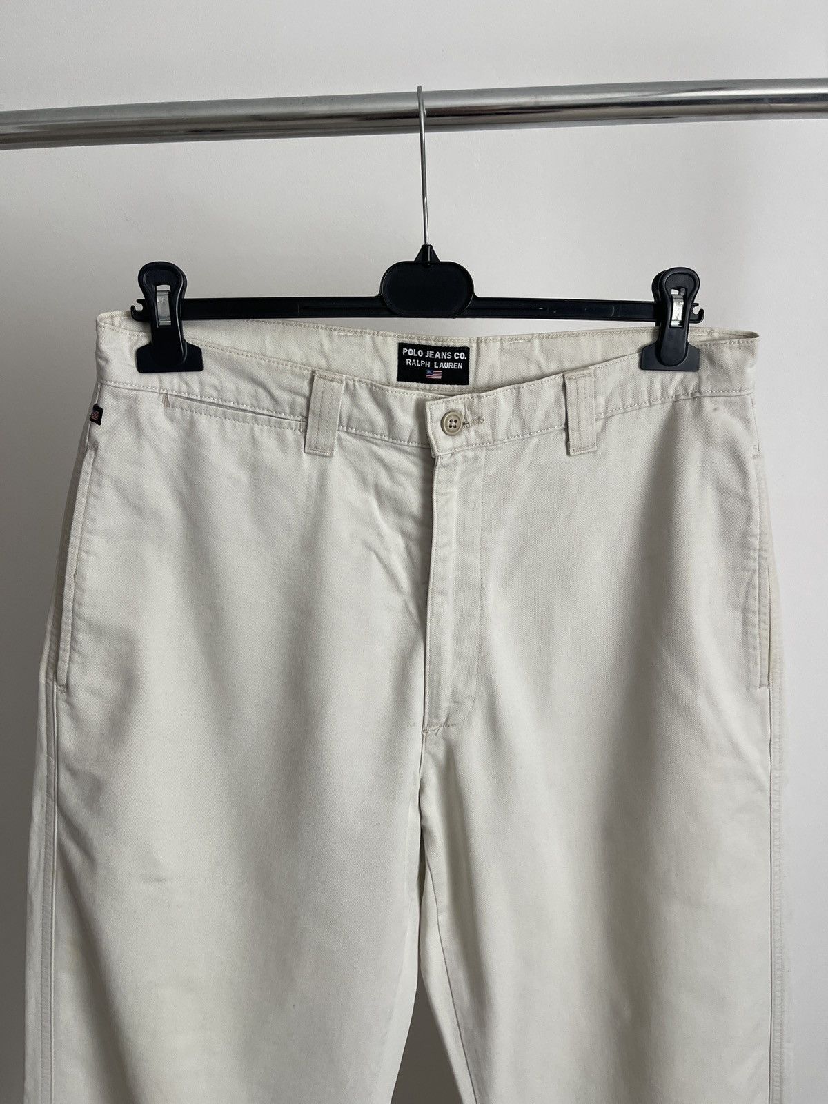 Polo Ralph Lauren Vintage polo ralph lauren beige chino pants polo jeans W33 Size US 33 - 2 Thumbnail