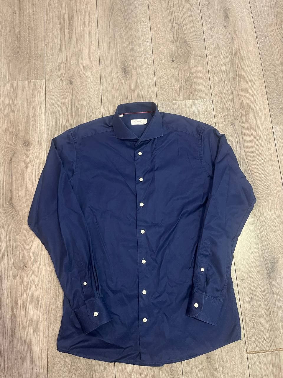 Eton eton shirt 16.5 42 blue Size US M / EU 48-50 / 2 - 2 Thumbnail