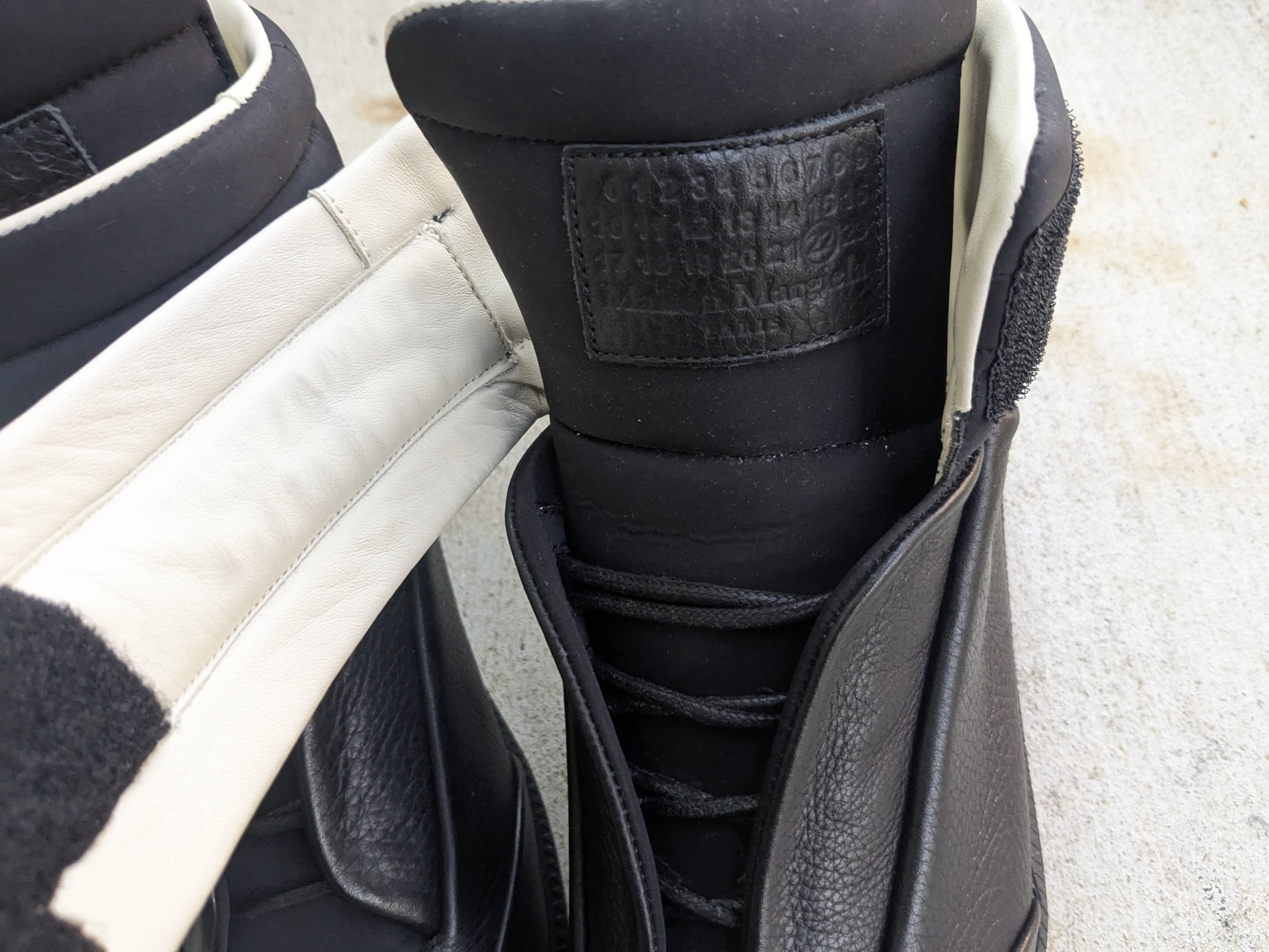Maison Margiela Maison Margiela Future High Tops Black 9 42 Leather Size US 9 / EU 42 - 4 Thumbnail