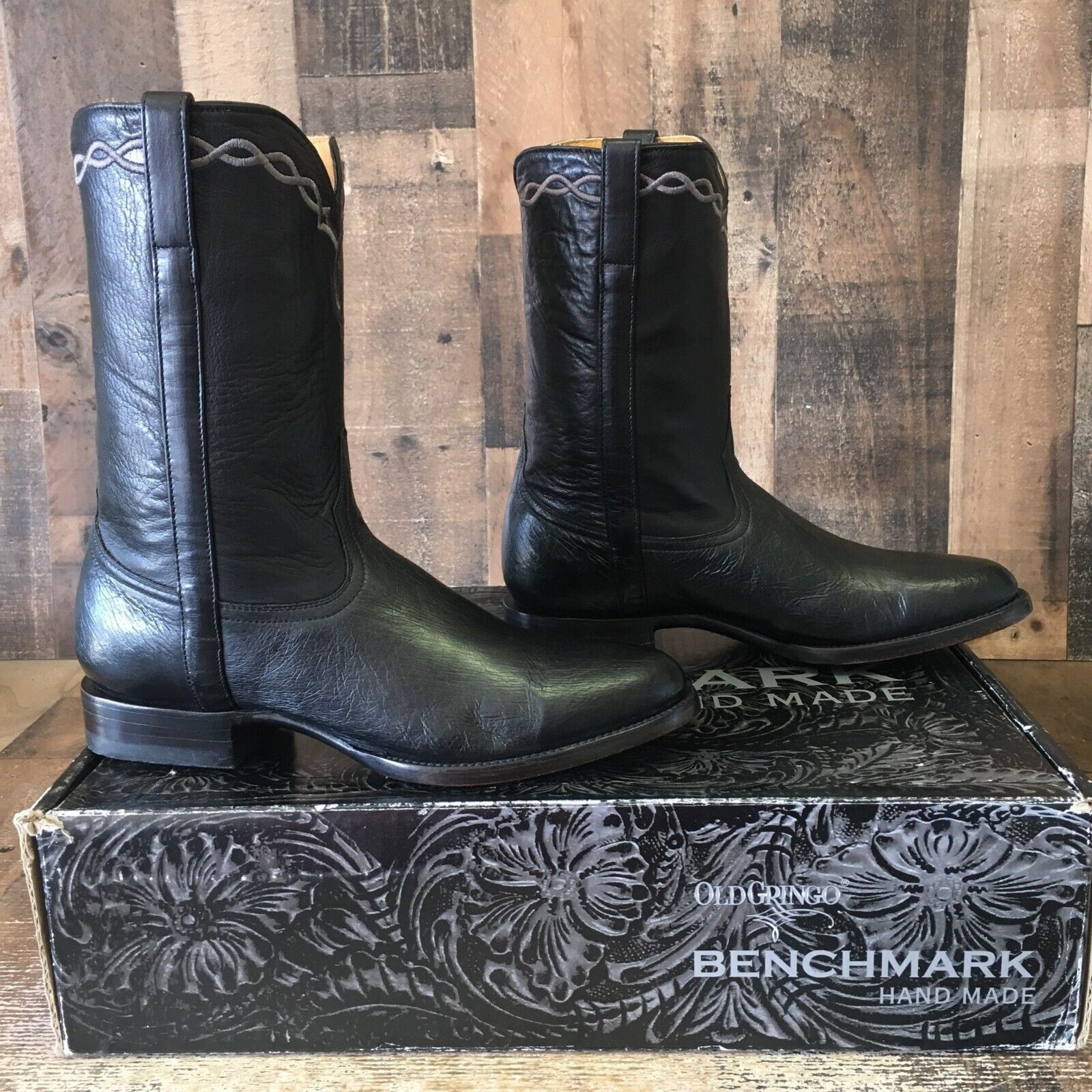 Old Gringo Old Gringo Amarillo 10” Smooth Ostrich Cowboy Boots Mens 9 D Size US 9 / EU 42 - 12 Thumbnail