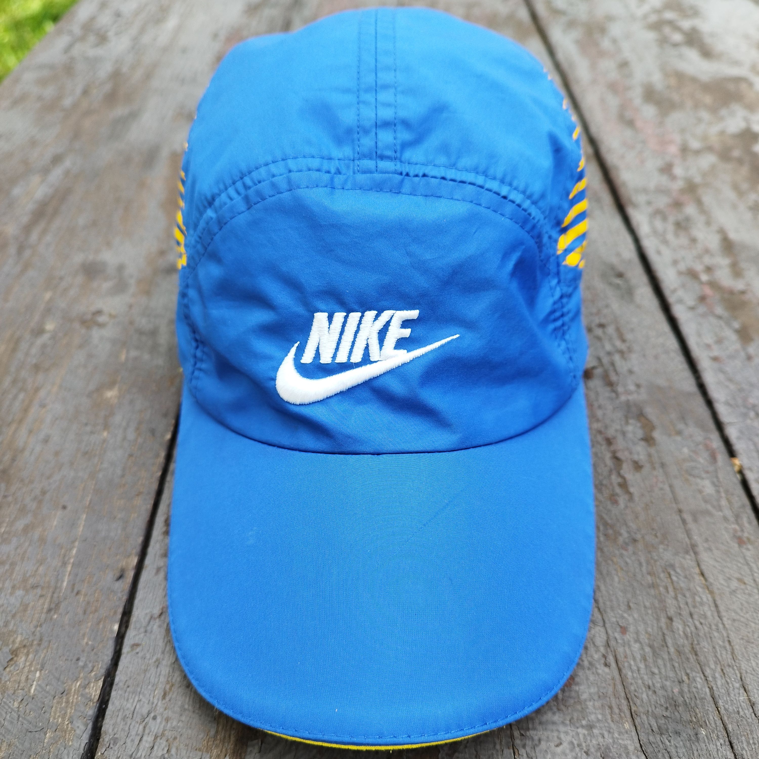 Nike Vintage Nike AW84 5-Panel Running Cap Graphic Camping Hat Size ONE SIZE - 3 Thumbnail