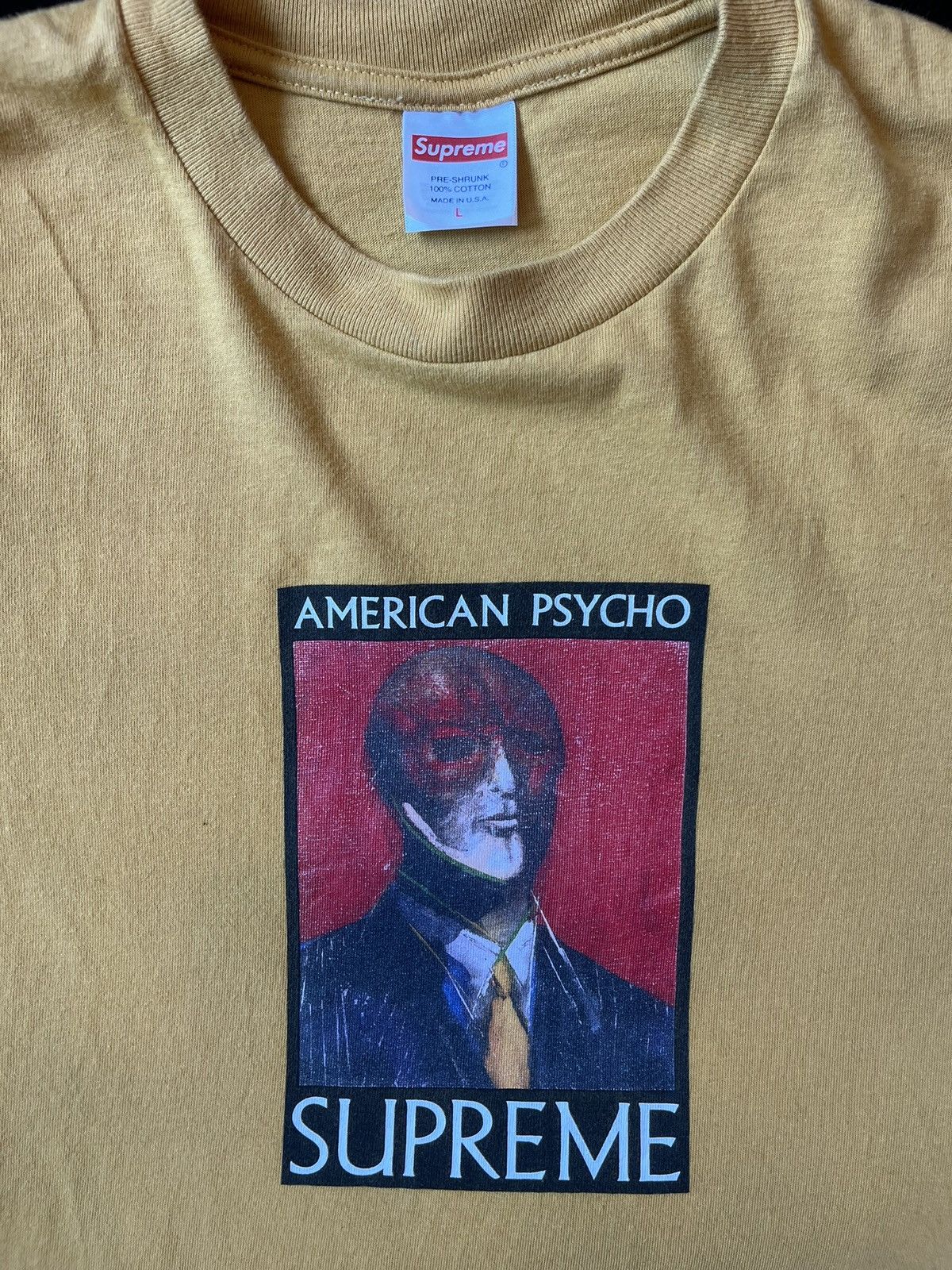 Supreme Supreme American Psycho tee Size US L / EU 52-54 / 3 - 5 Thumbnail