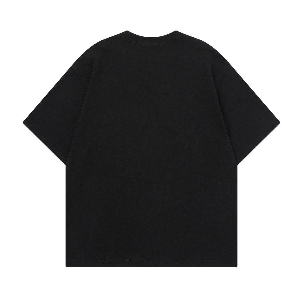 Japanese Brand Men's Hip-Hop Casual T-Shirt with Cartoon Cat Print Size US M / EU 48-50 / 2 - 2 Thumbnail