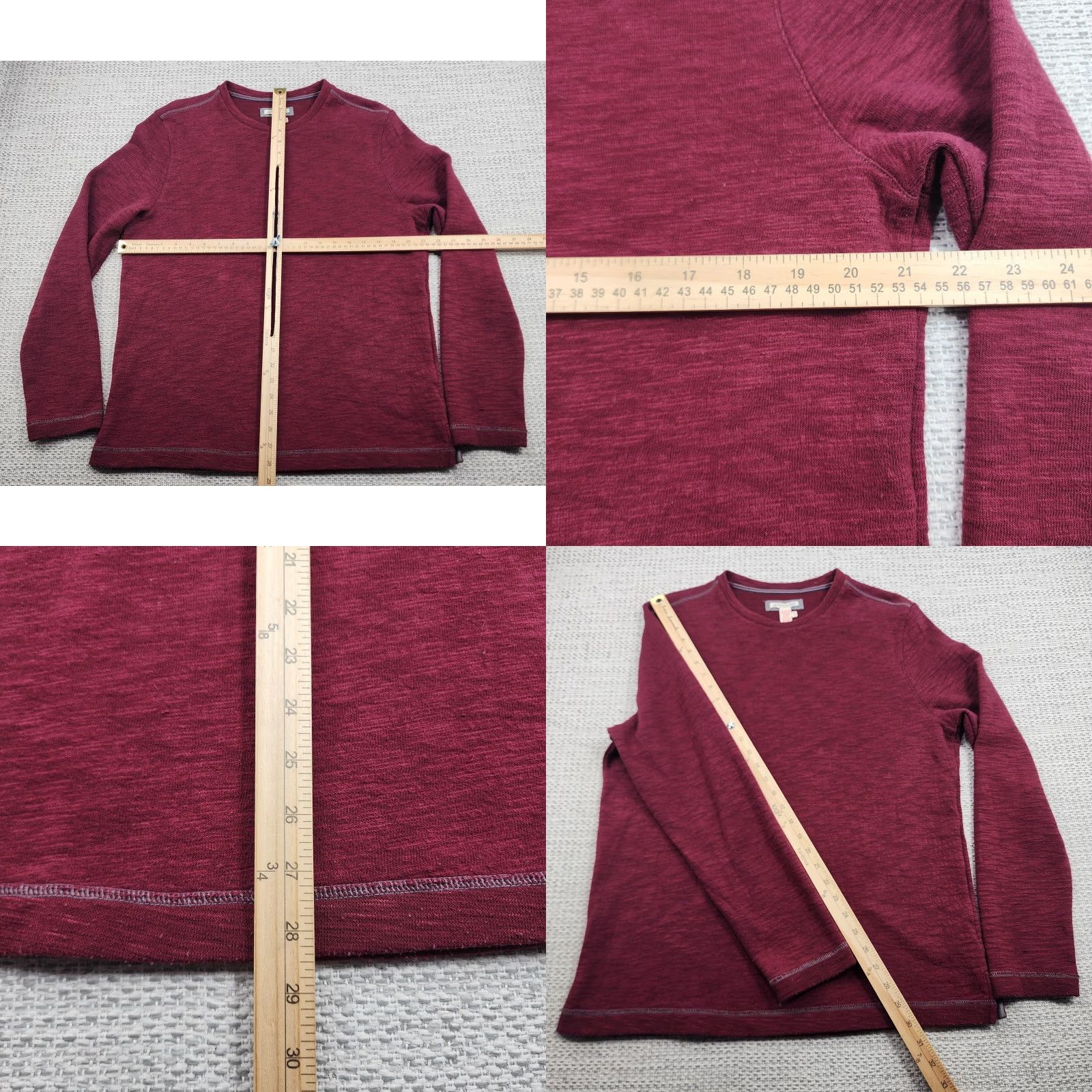 Carbon2Cobalt **Carbon2cobalt Mens Medium Burgundy Long Sleeve Casual Knit Shirt** User: **Carbon2cobalt Medium Mens Burgundy Long Sleeve Casual Knit Shirt** Size US M / EU 48-50 / 2 - 8 Thumbnail