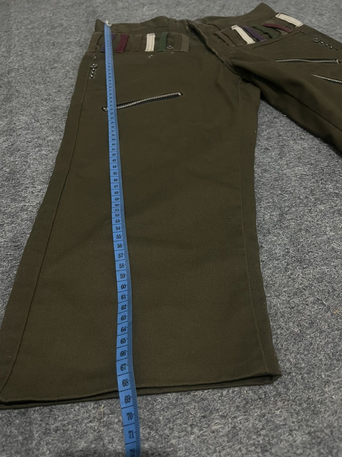 Le Grande Bleu (L.G.B.) Vintage Japanese Brand F2D Zippered Knickers Cargo Size US 30 / EU 46 - 11 Thumbnail