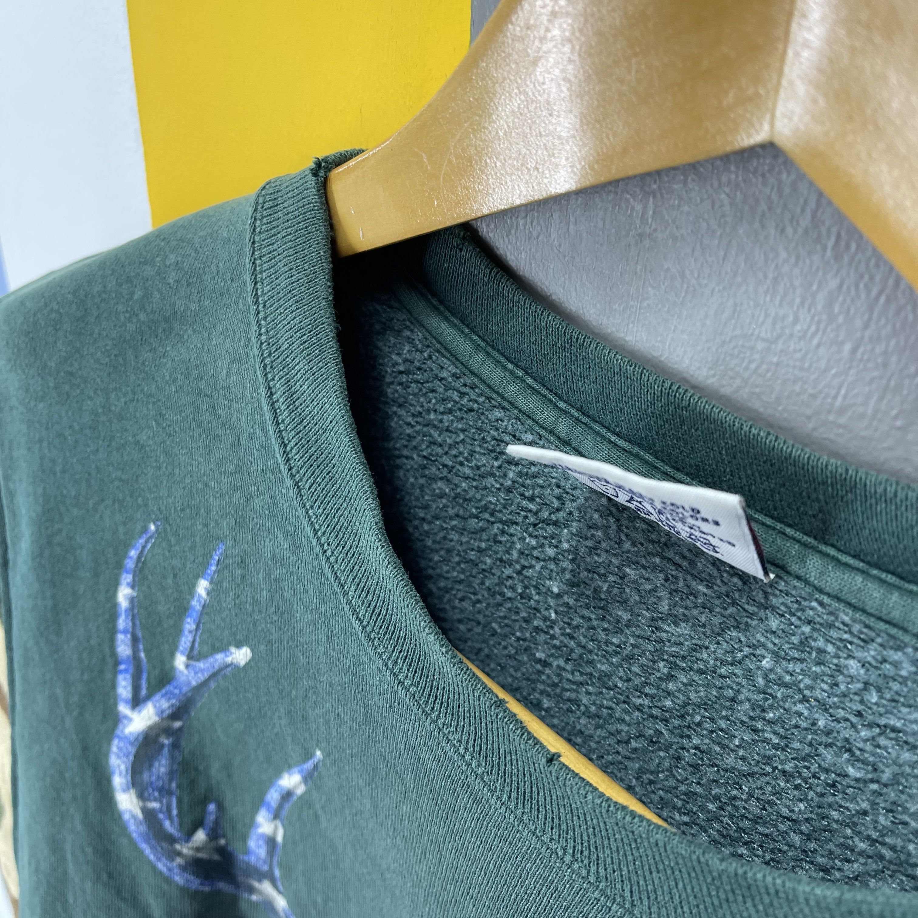 Vintage Y2K Vintage ANIMAL HUNTING by PLUMA Sweatshirt #1715/06 Size US XL / EU 56 / 4 - 10 Thumbnail
