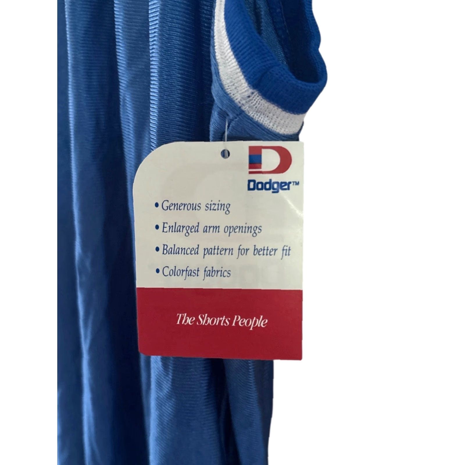 Vintage VINTAGE Dodger Dazzle Basketball Jersey Mens Tank S Royal Blue 90s USA NWT Size US S / EU 44-46 / 1 - 3 Thumbnail