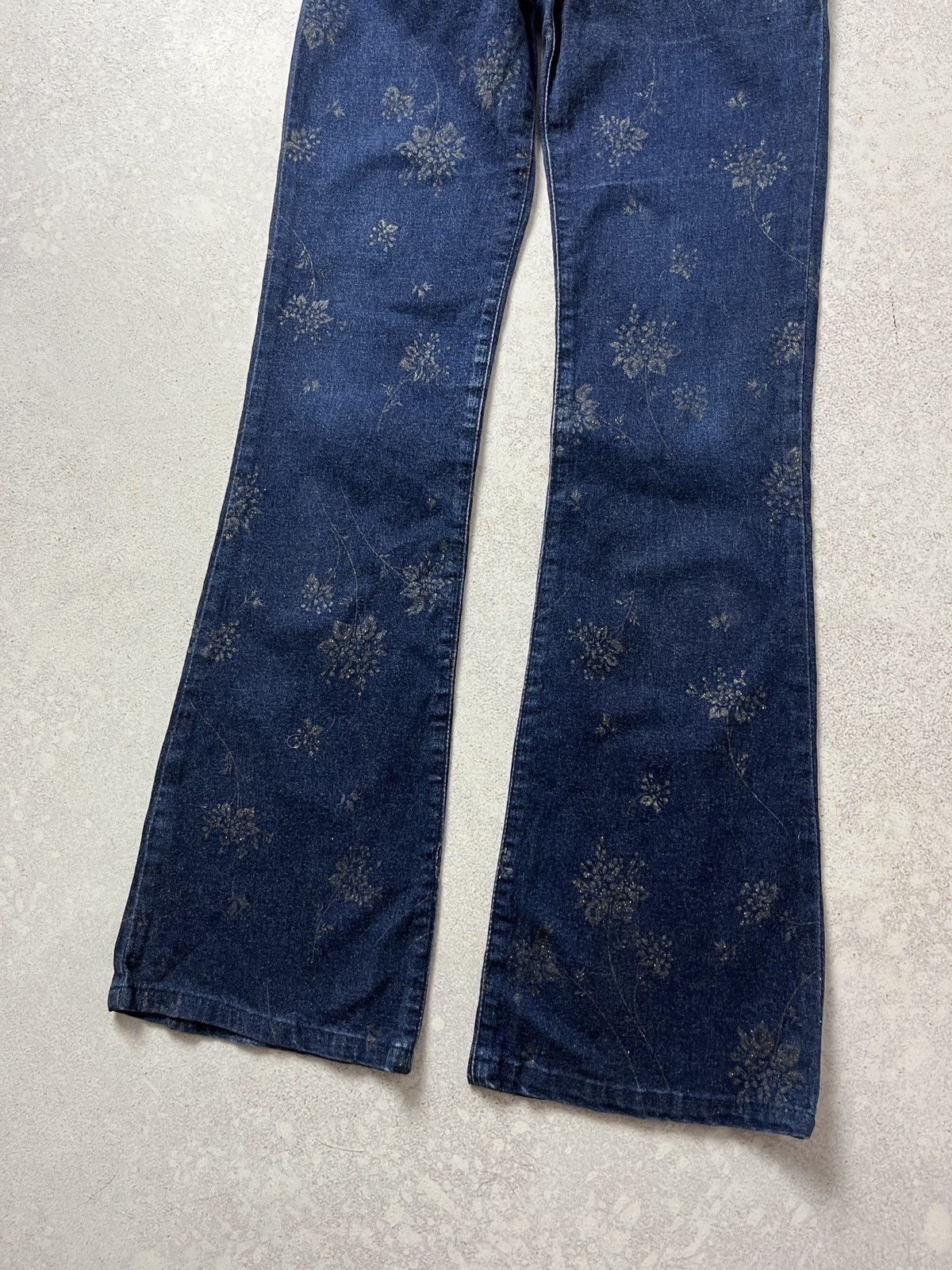 Versace Jeans Couture Vintage Versace Jeans Couture Flared Monogram Archive Size 28" / US 6 / IT 42 - 2 Thumbnail