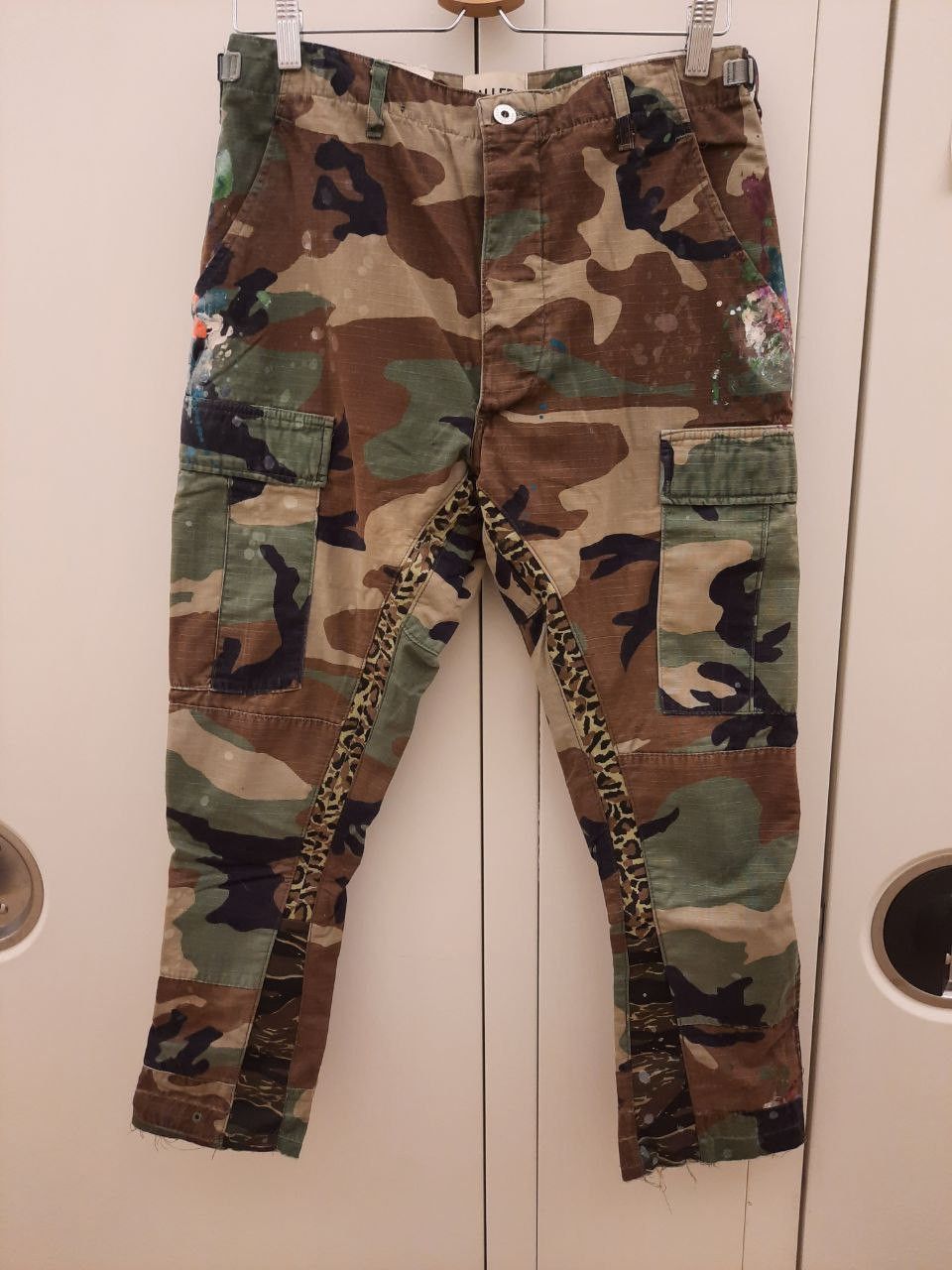 Gallery Dept. Camo Flare Pants Size 28" / US 6 / IT 42 - 1 Thumbnail