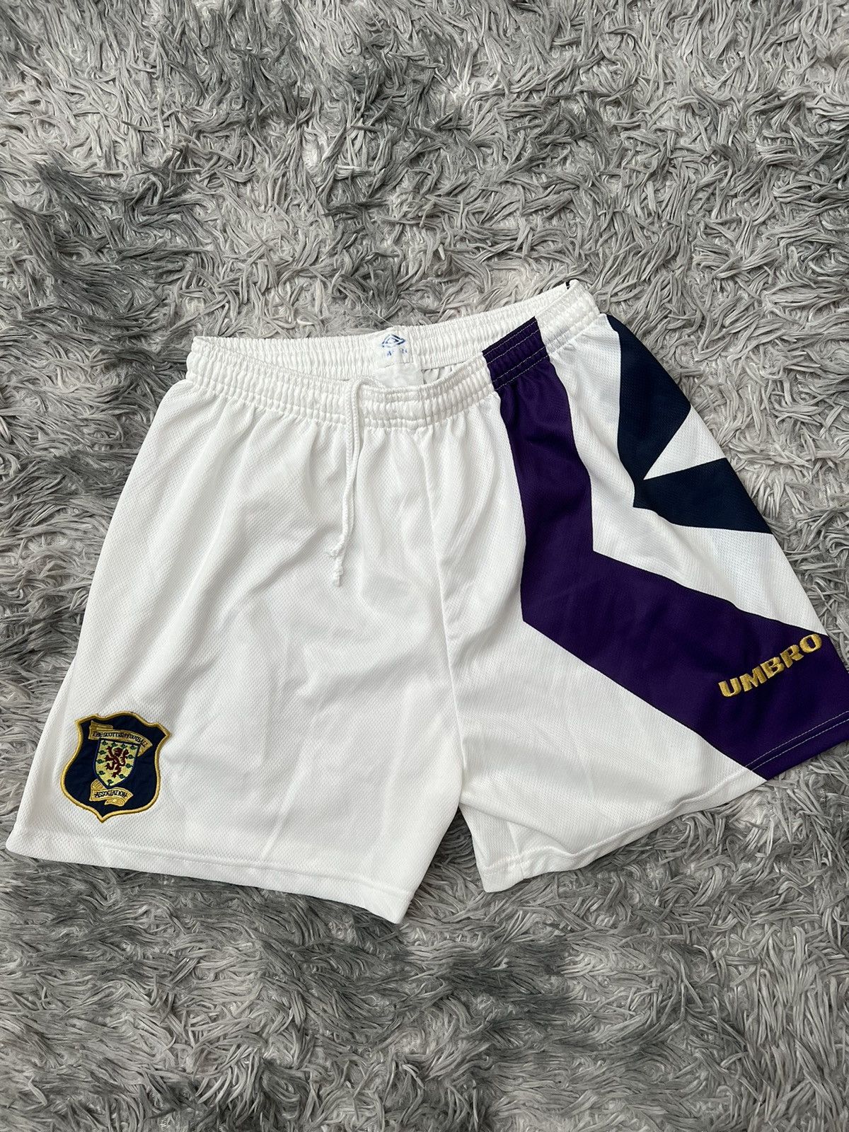 Short De Football Domicile Écosse 1994/96 - Umbro - Taille M Adultes - Vintage