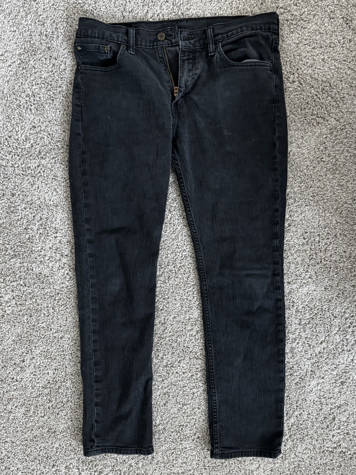 Levi's × Levi's Vintage Clothing Levi's 501 Black Faded Jeans W33 L30 Size US 33 - 2 Thumbnail
