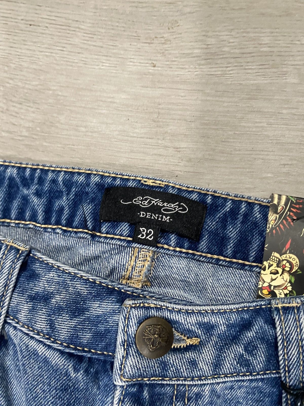 Ed Hardy Ed Hardy Womens Jeans Size 32" / US 10 / IT 46 - 5 Thumbnail