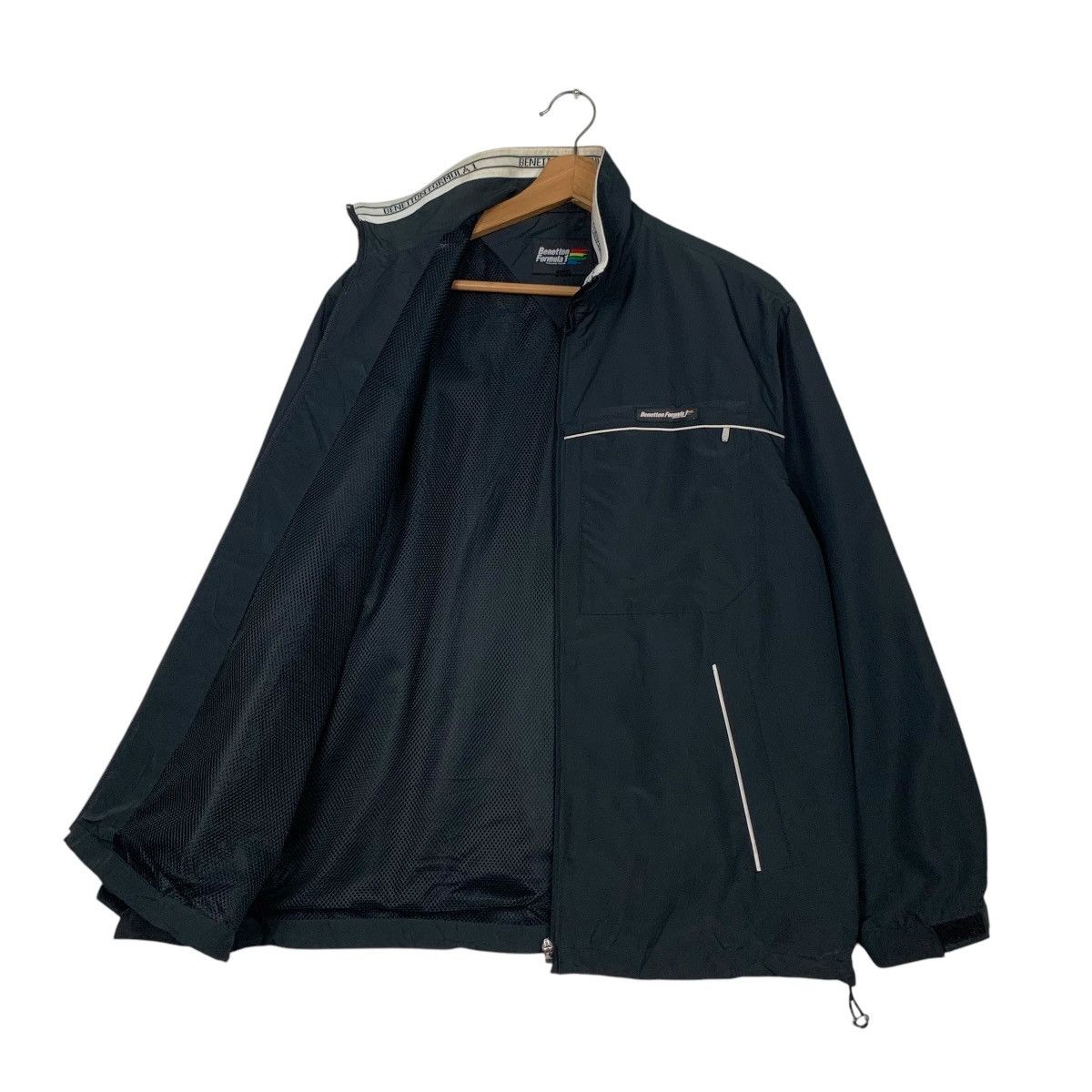 Benetton BENETTON FORMULA 1 Racing Team Light Jacket #2374-C106 Size US S / EU 44-46 / 1 - 9 Thumbnail