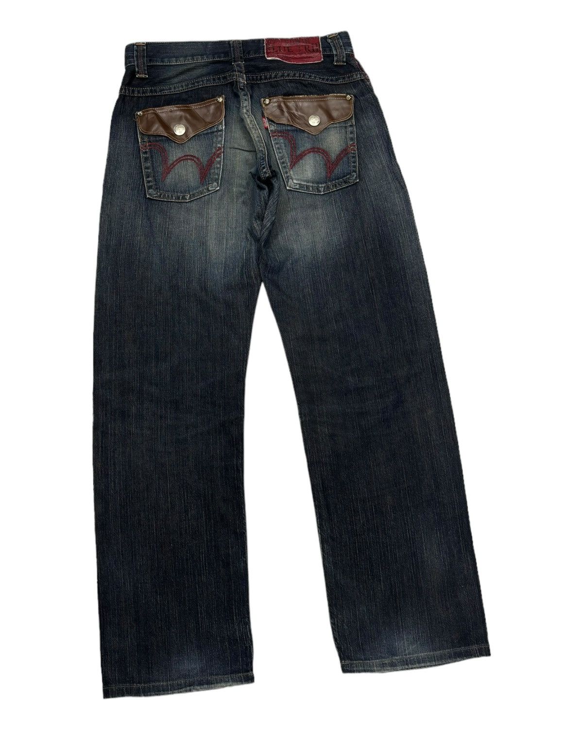 Kapital EDWIN BLUE TRIP TOKYO DENIM BAGGY JEANS Size US 32 / EU 48 - 4 Thumbnail