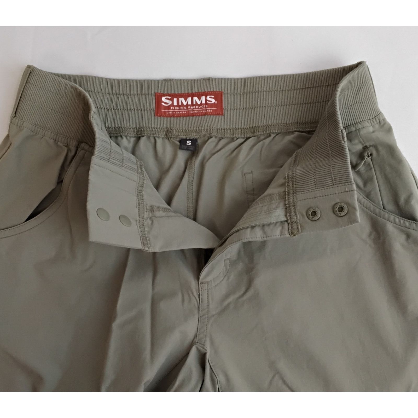 Simms Simms Lightweight Cargo Pants 28x30 Women's S Beige Size 28" / US 6 / IT 42 - 6 Thumbnail