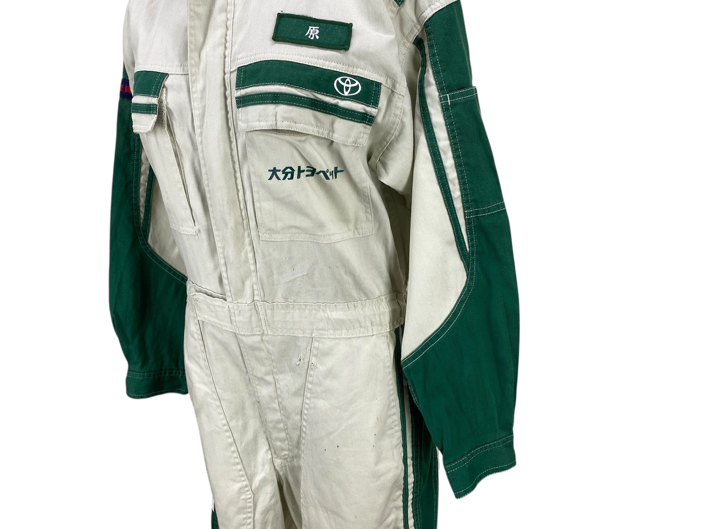 Vintage Toyota JDM Motorsport Coverall Jumpsuit Size US 34 / EU 50 - 8 Thumbnail