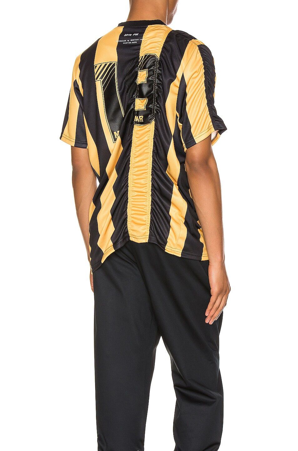 Martine Rose Martine Rose Ruched Football Top 'Yellow' Size US L / EU 52-54 / 3 - 7 Thumbnail