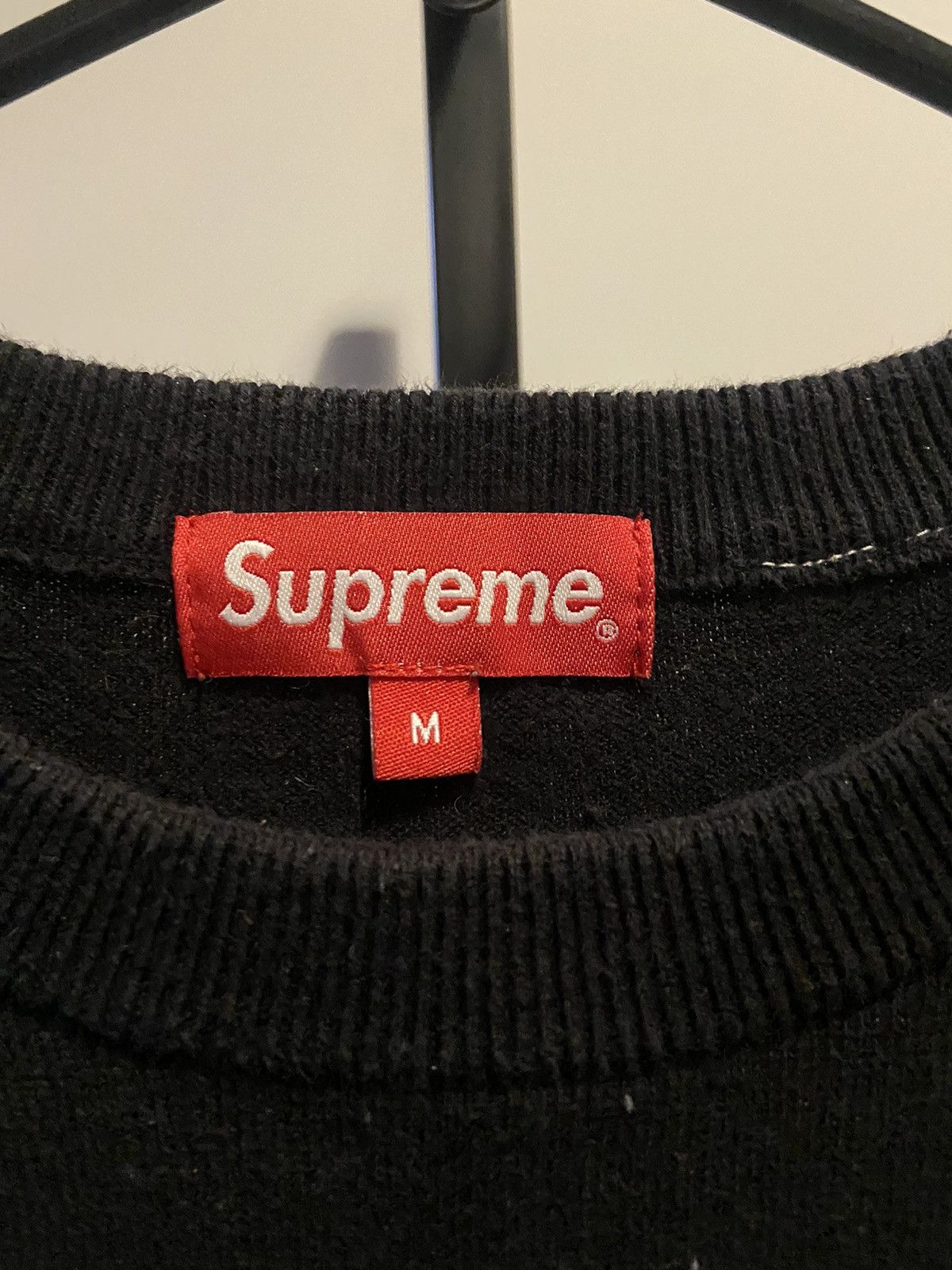 Supreme Supreme SS21 Split Logo Crewneck Size US M / EU 48-50 / 2 - 3 Thumbnail