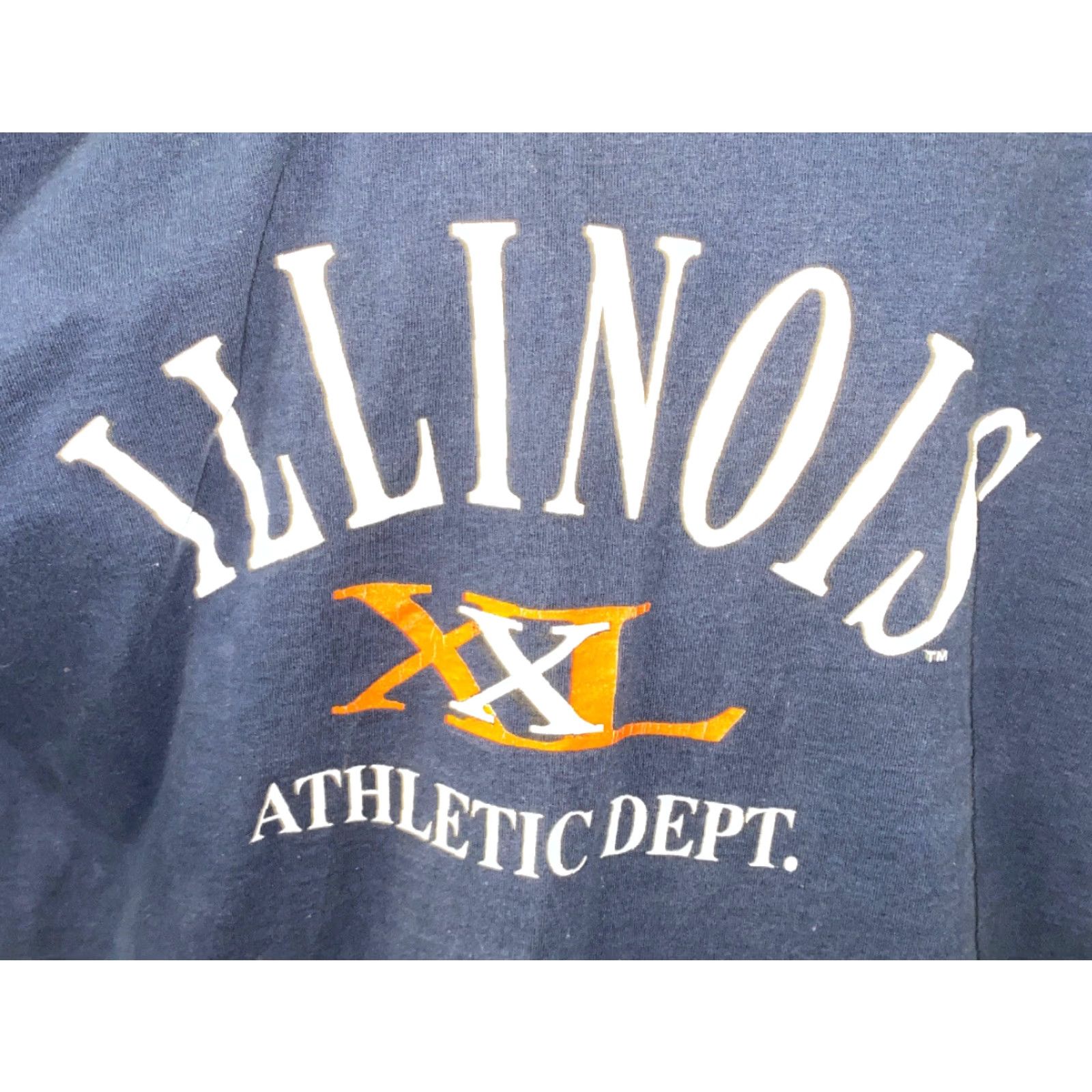 Vintage VINTAGE Galt Sand Mens T-Shirt Navy Blue Short Sleeve XL Cotton Illinois Thick Shirt Size US XL / EU 56 / 4 - 3 Thumbnail
