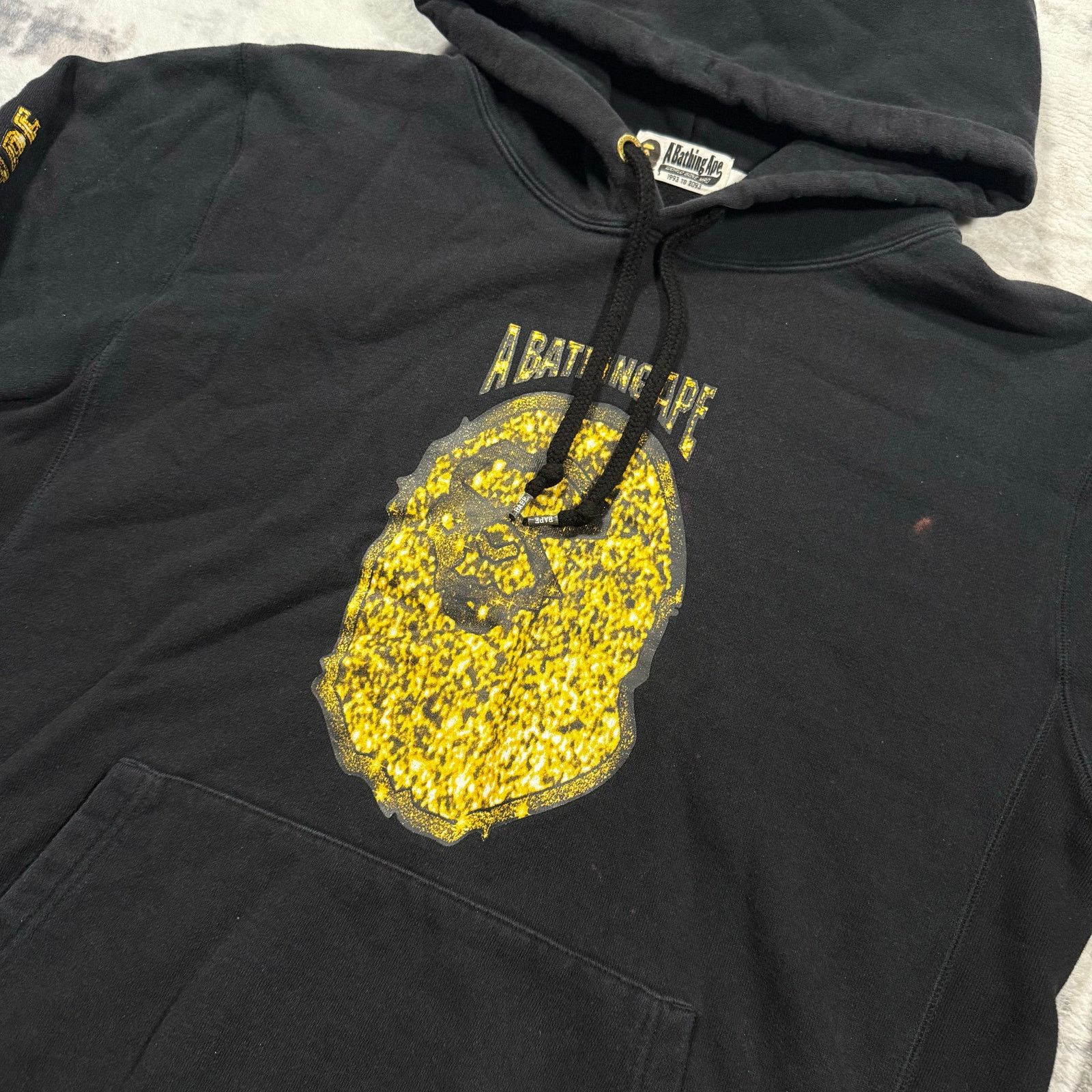 Bape × Nigo Authentic Bape 2000’s Gold Angry Ape Hoodie L Size US L / EU 52-54 / 3 - 2 Thumbnail