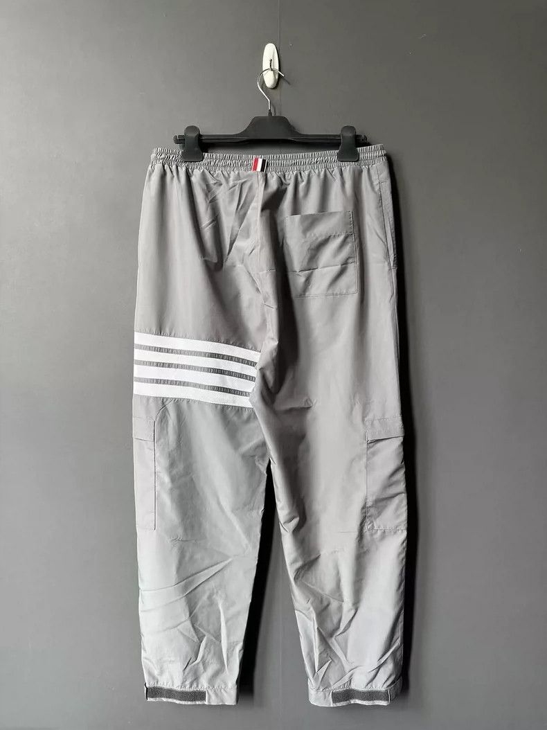 Thom Browne Thom Browne size4 Gray nylon overalls Size US 28 / EU 44 - 2 Thumbnail