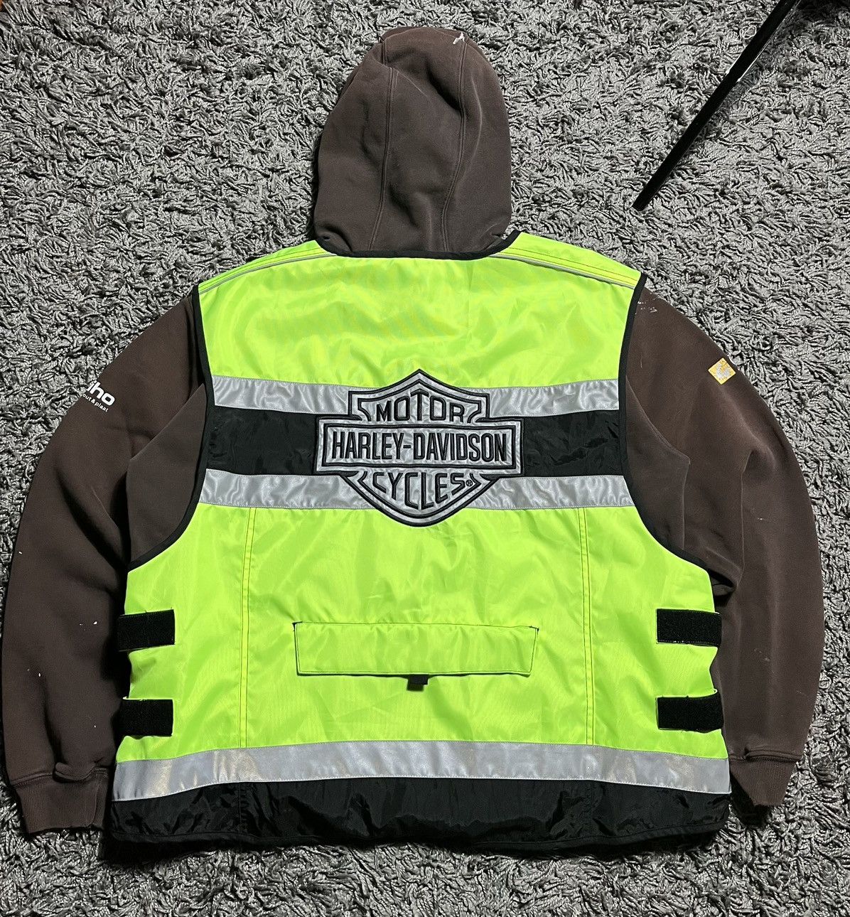 Harley Davidson HARLEY DAVIDSON HI-VISIBILITY REFLECTIVE VEST SIZE XXL Size US XXL / EU 58 / 5 - 1 Thumbnail