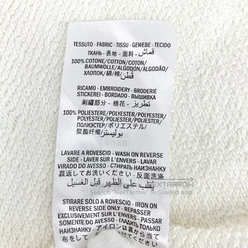 Gucci Gucci White logo letter net photo embroidered cotton round Size US S / EU 44-46 / 1 - 7 Thumbnail