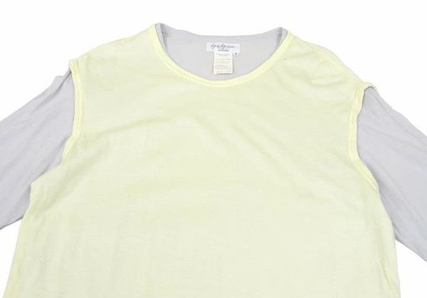 Yohji Yamamoto Yohji Yamamoto POUR HOMME Cotton Layered Top Size US L / EU 52-54 / 3 - 2 Thumbnail