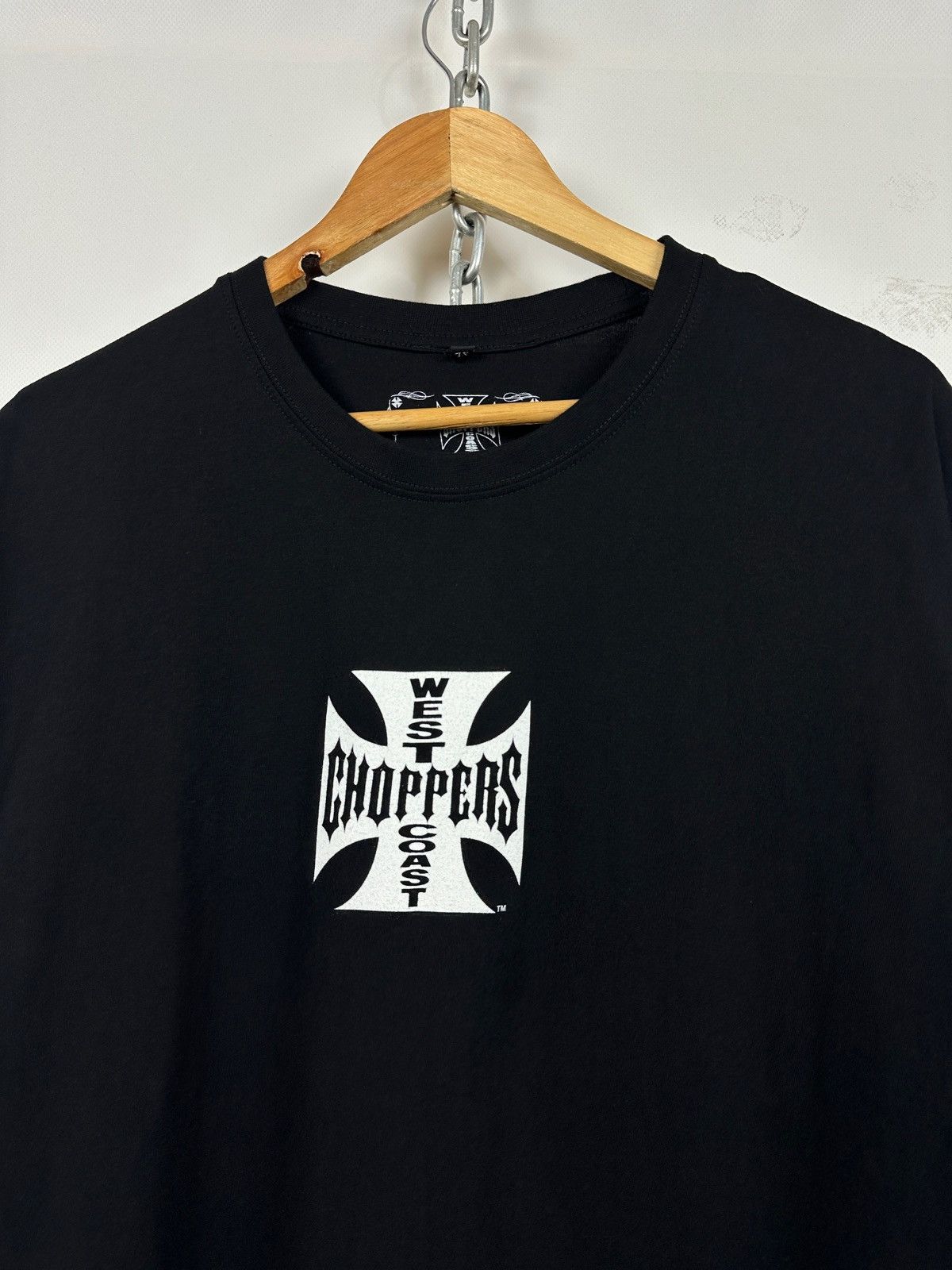West Coast Choppers Vintage West Coast Choppers Black T-Shirt Paul Walker Size US XL / EU 56 / 4 - 16 Thumbnail