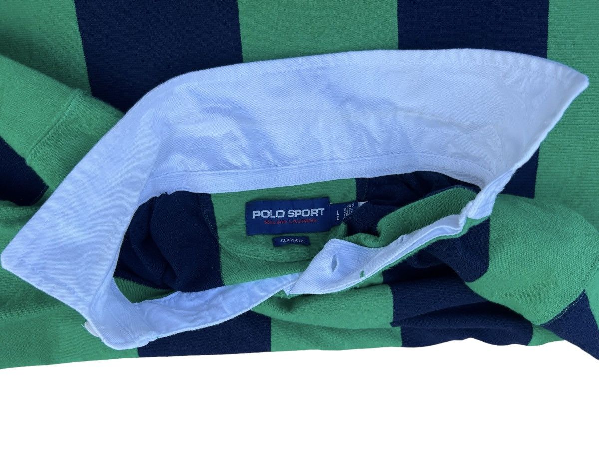 Polo Ralph Lauren Polo Sport Ralph Lauren USA Flag Color Block Rugby Shirt Size US L / EU 52-54 / 3 - 20 Thumbnail