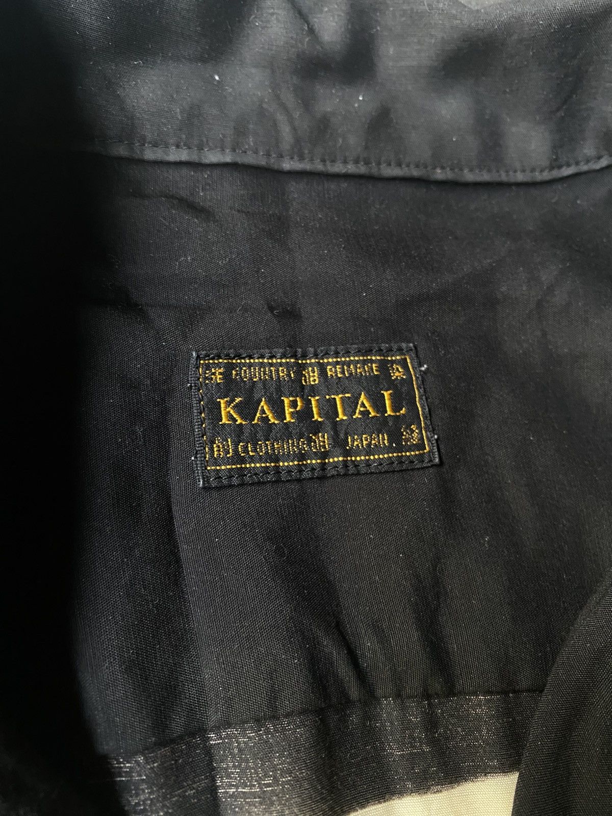 Kapital Kapital Silk Rayon Bone Aloha Shirt Size US L / EU 52-54 / 3 - 5 Thumbnail