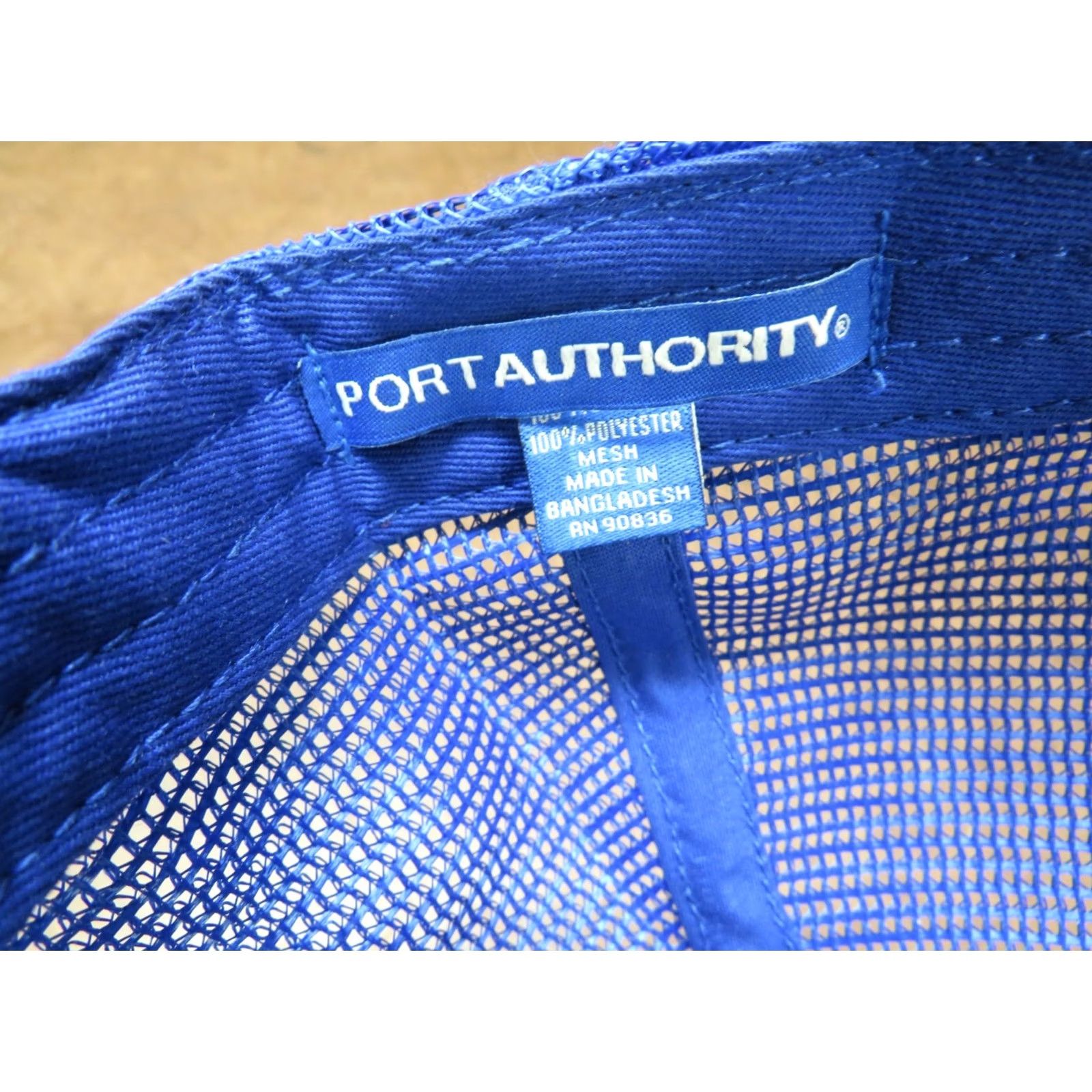 Port Authority Revised Title: MFA Oil Grain Farm Black Blue Stars and Bars Trucker Hat Adjustable Vintage Size ONE SIZE - 8 Thumbnail