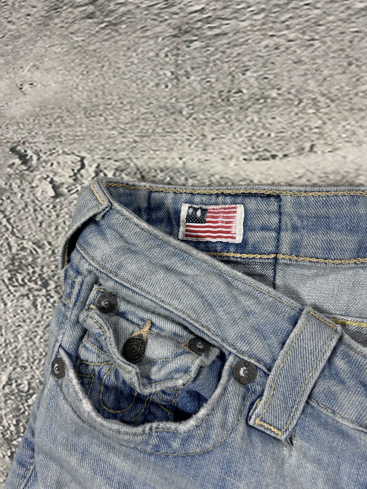 True Religion True Religion blue jeans hippie flared bootcut stitching Size 25" / US 0 / IT 36 - 7 Thumbnail