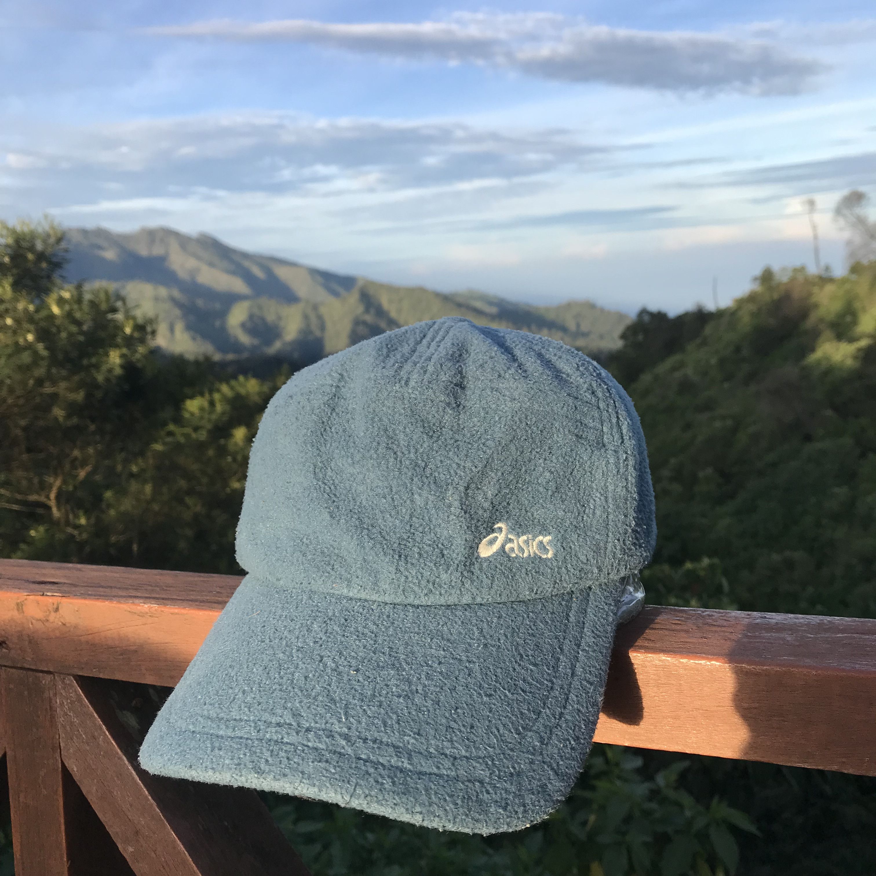Asics × Vintage Vintage Classic Asics Blue Polar Fleece Osfa made in japan Size ONE SIZE - 4 Thumbnail