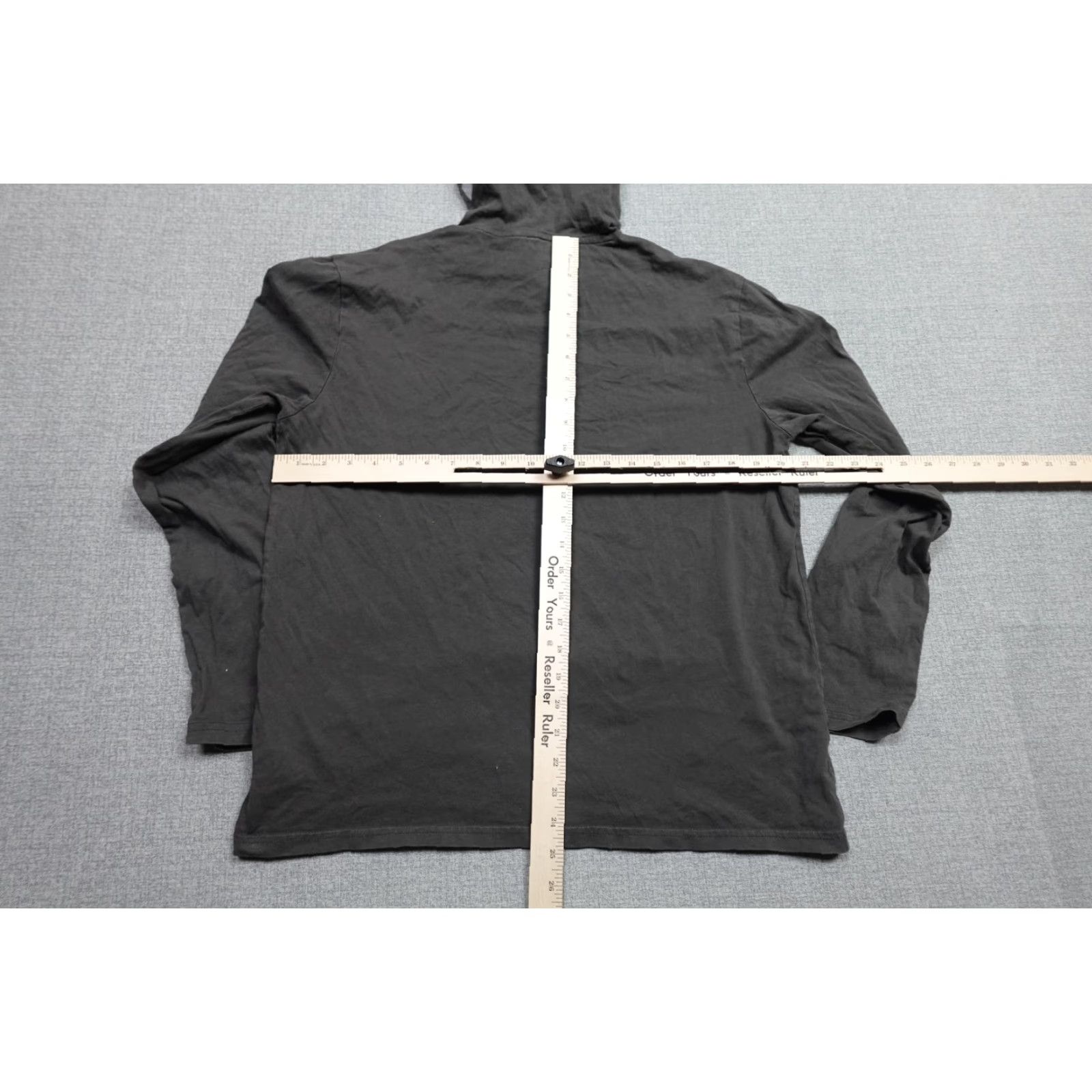 Polo Ralph Lauren Polo Ralph Lauren Hoodie Mens Large Gray Lightweight Pullover Long Sleeve Logo Embroidered Size US L / EU 52-54 / 3 - 6 Thumbnail