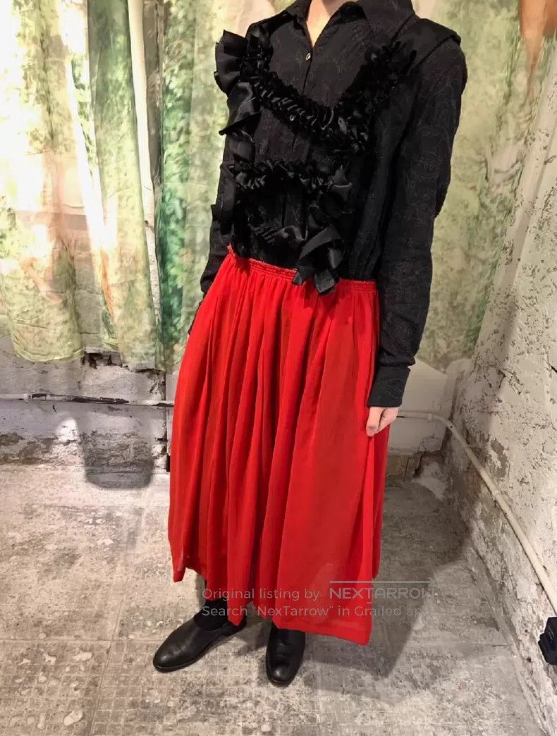Comme des Garcons Comme des Garcons size M Ruffled organza overalls Size 22" - 1 Thumbnail