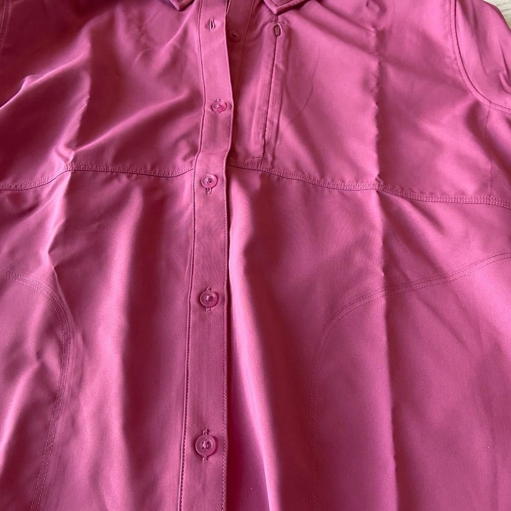 Designer Stylish Women's Long Sleeve Button-Up Shirt Size M / US 6-8 / IT 42-44 - 2 Thumbnail