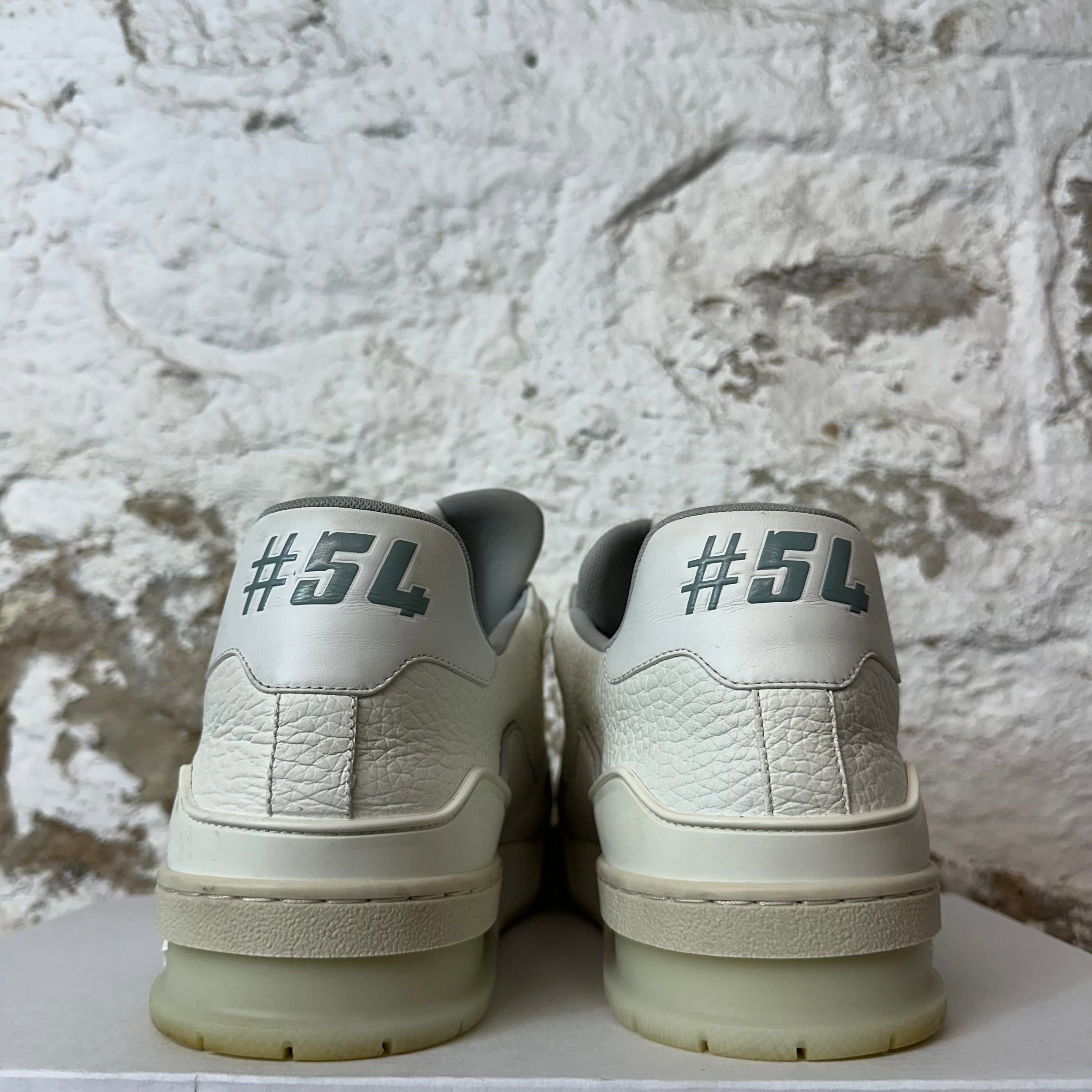 Louis Vuitton Louis Vuitton White Cream Trainer Sneaker Sz 11.5(10LV) Size US 11.5 / EU 44-45 - 5 Thumbnail