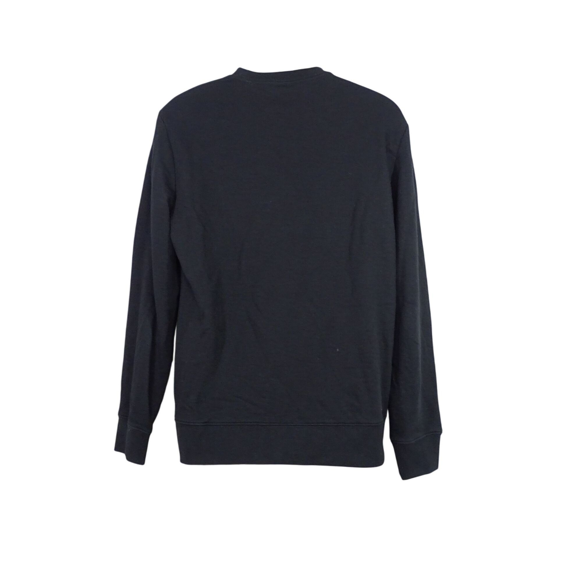 H&M H&M Black Long Sleeve Pullover Crewneck Sweatshirt Size M Size US M / EU 48-50 / 2 - 6 Thumbnail