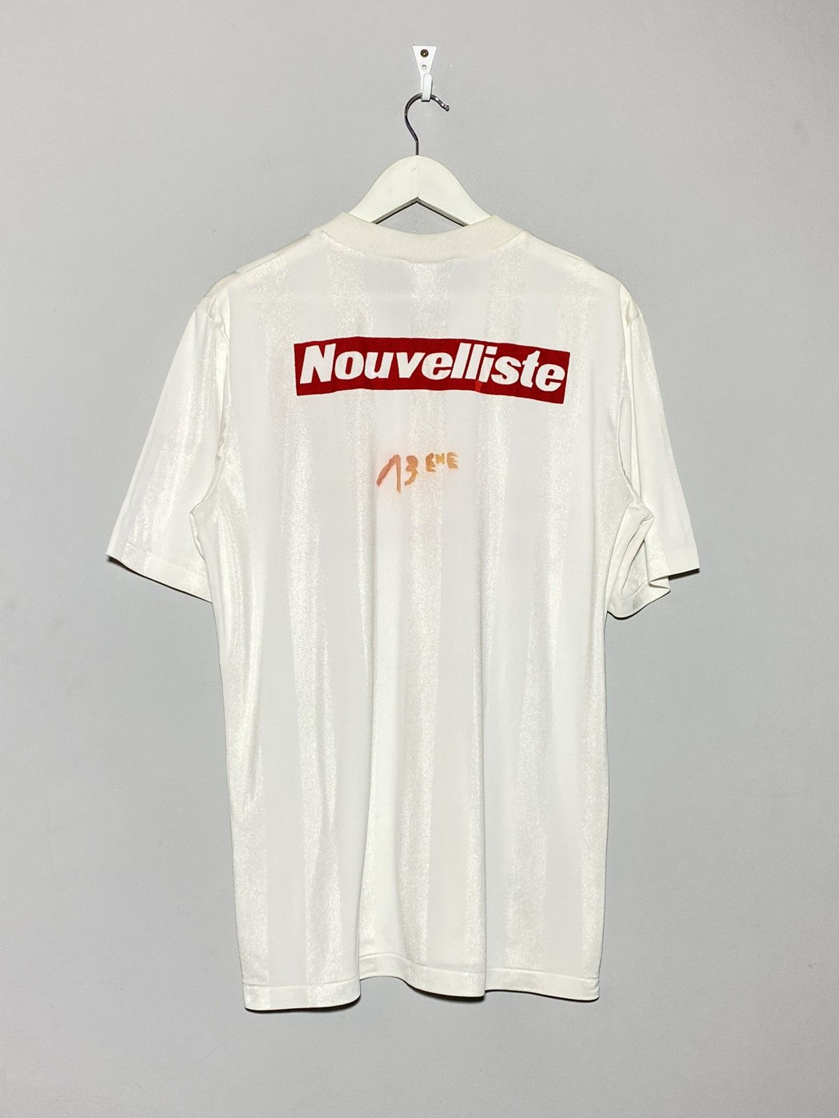 Le Coq Sportif Le Coq Sportif Sion FC 1985/86 Football Shirt 80s Size US M / EU 48-50 / 2 - 2 Thumbnail