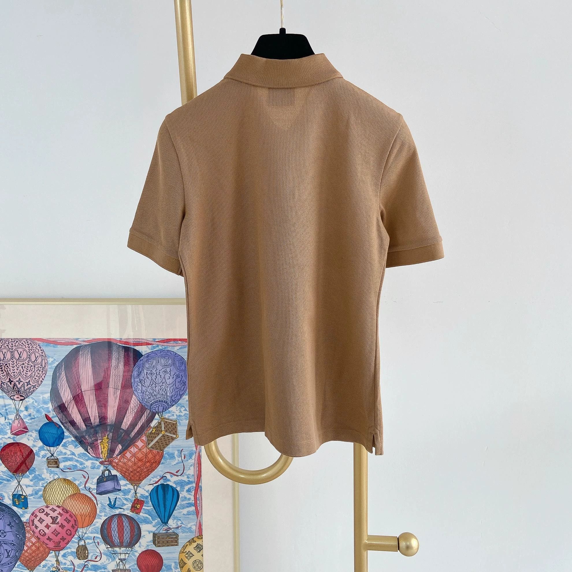 Burberry Burberry khaki collared polo shirt XXS Size XXS / US 00 / IT 34 - 2 Thumbnail