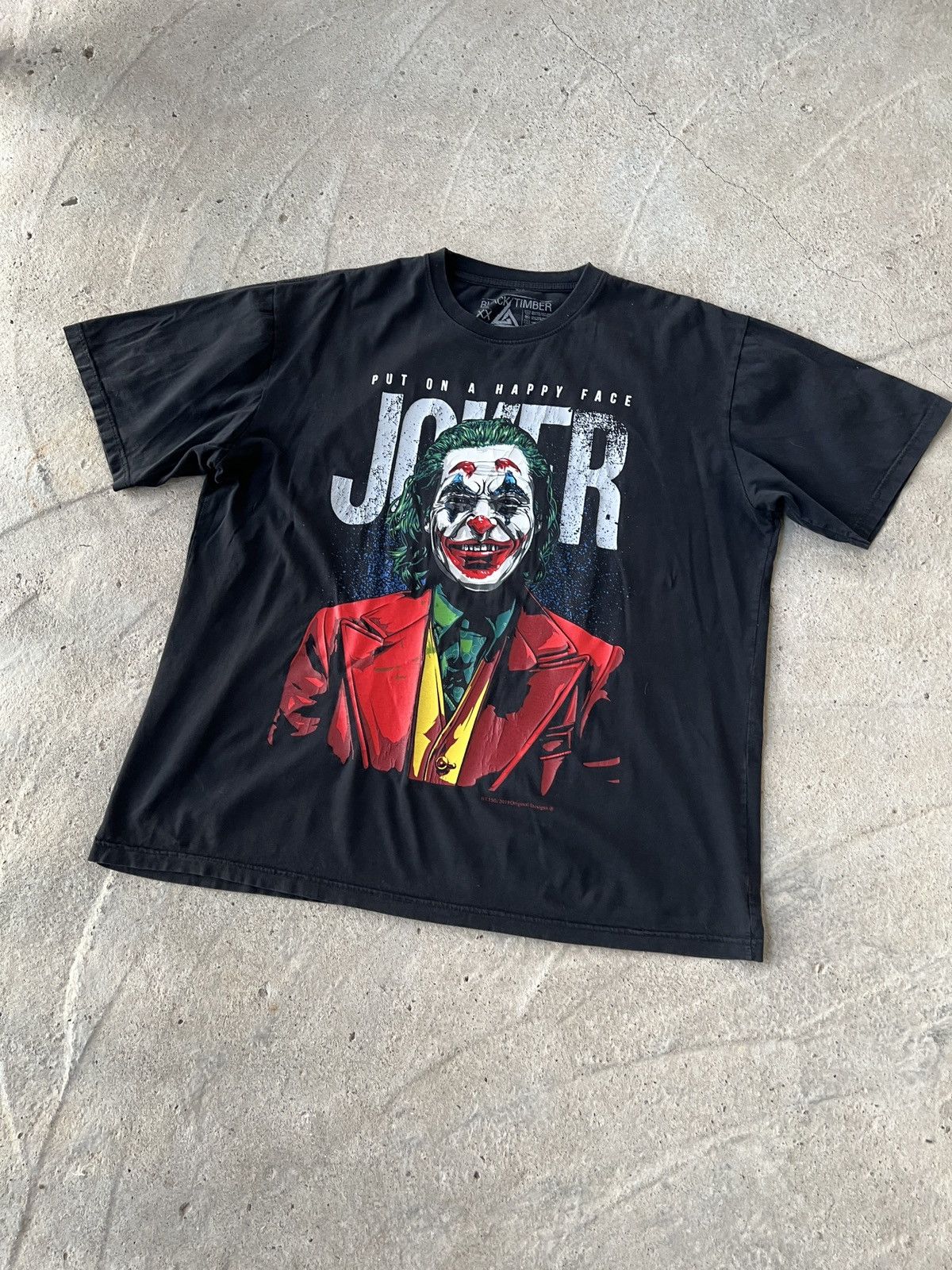 Other Joker Put On A Happy Face Tee Size US XL / EU 56 / 4 - 1 Thumbnail