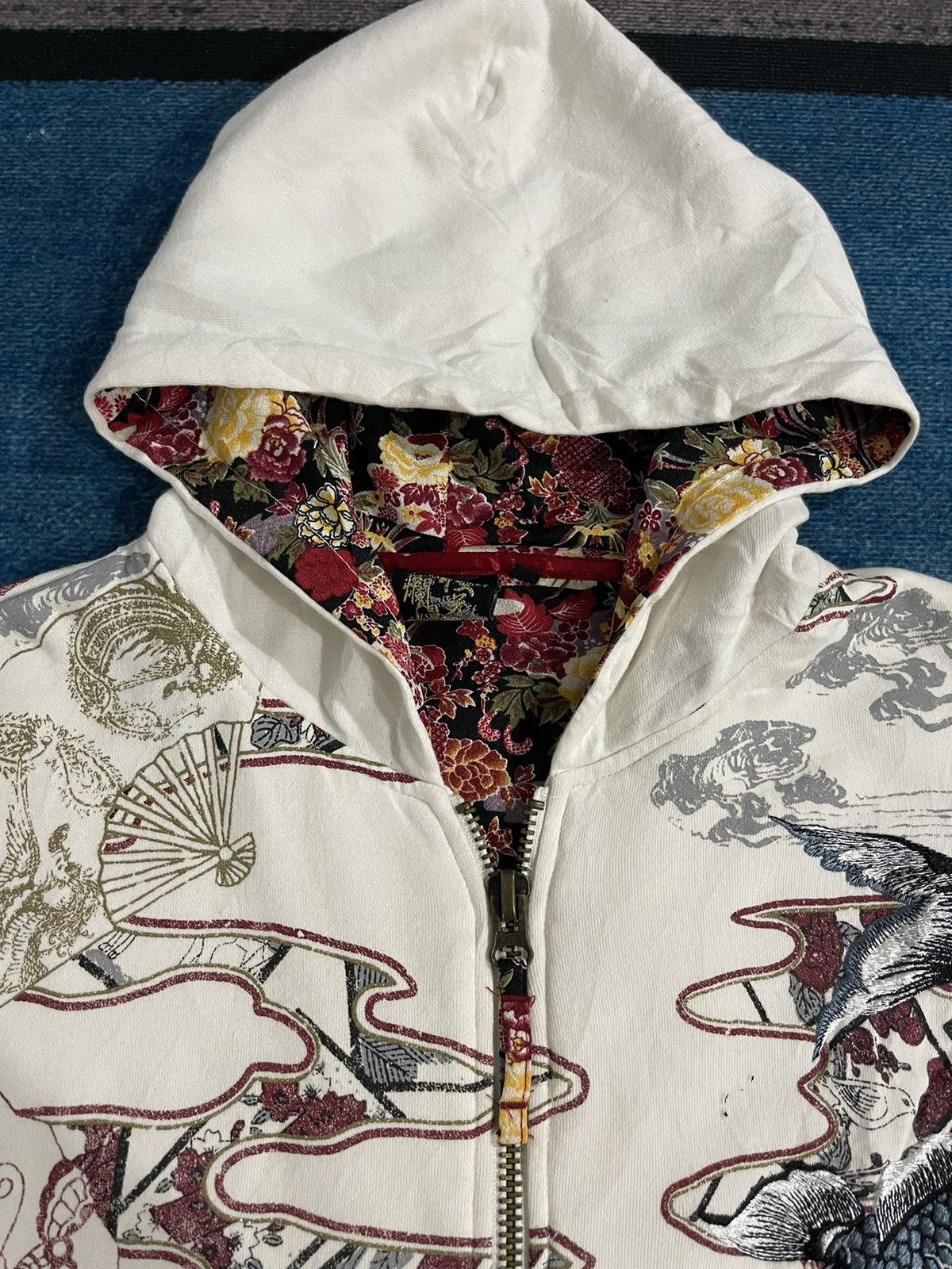 Bullet Noise Bullet Noise Sukajan Overprint Hoodie Jacket Size US M / EU 48-50 / 2 - 7 Thumbnail