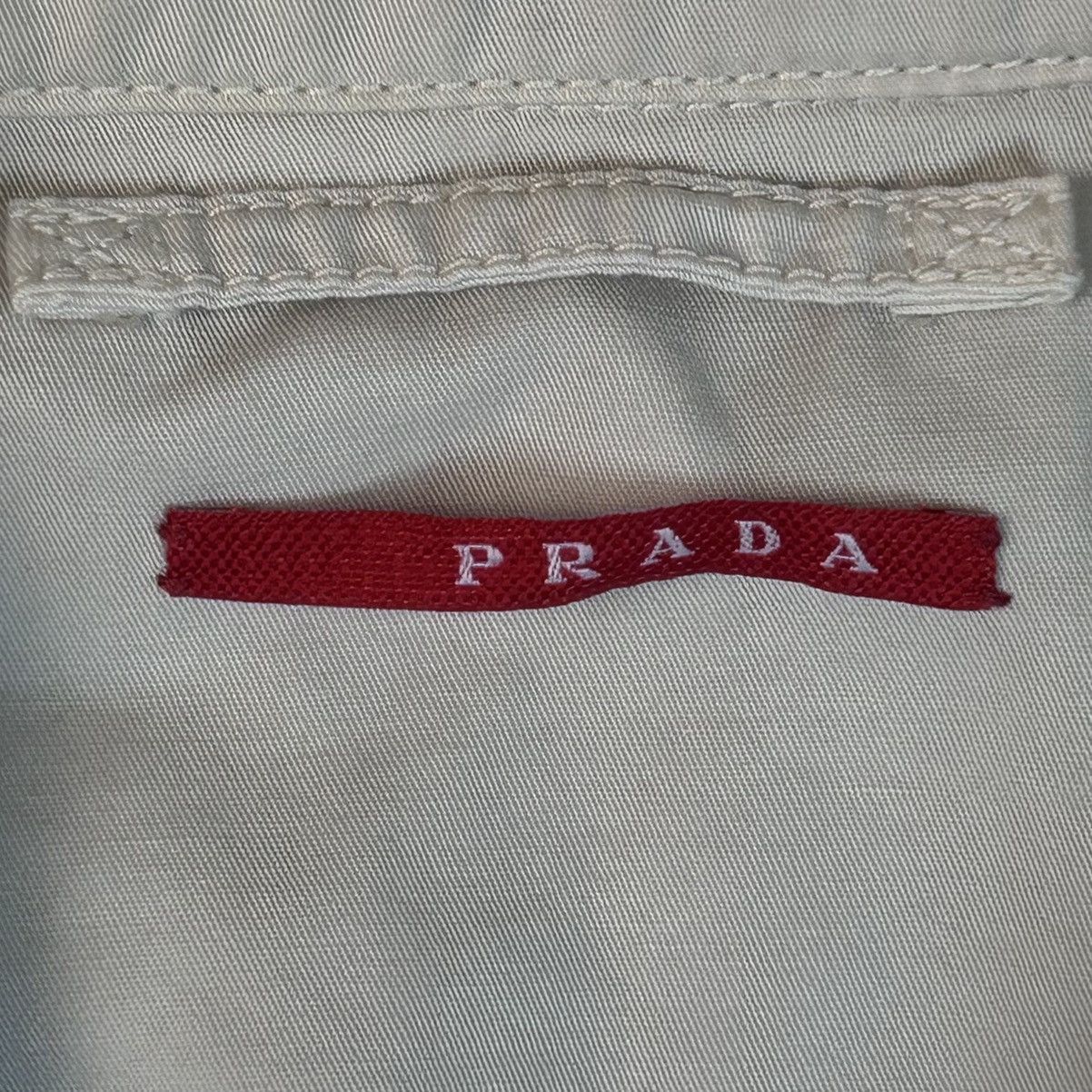 Prada Vintage Jacket Prada Beige Men Denim Jeans Size US M / EU 48-50 / 2 - 7 Thumbnail