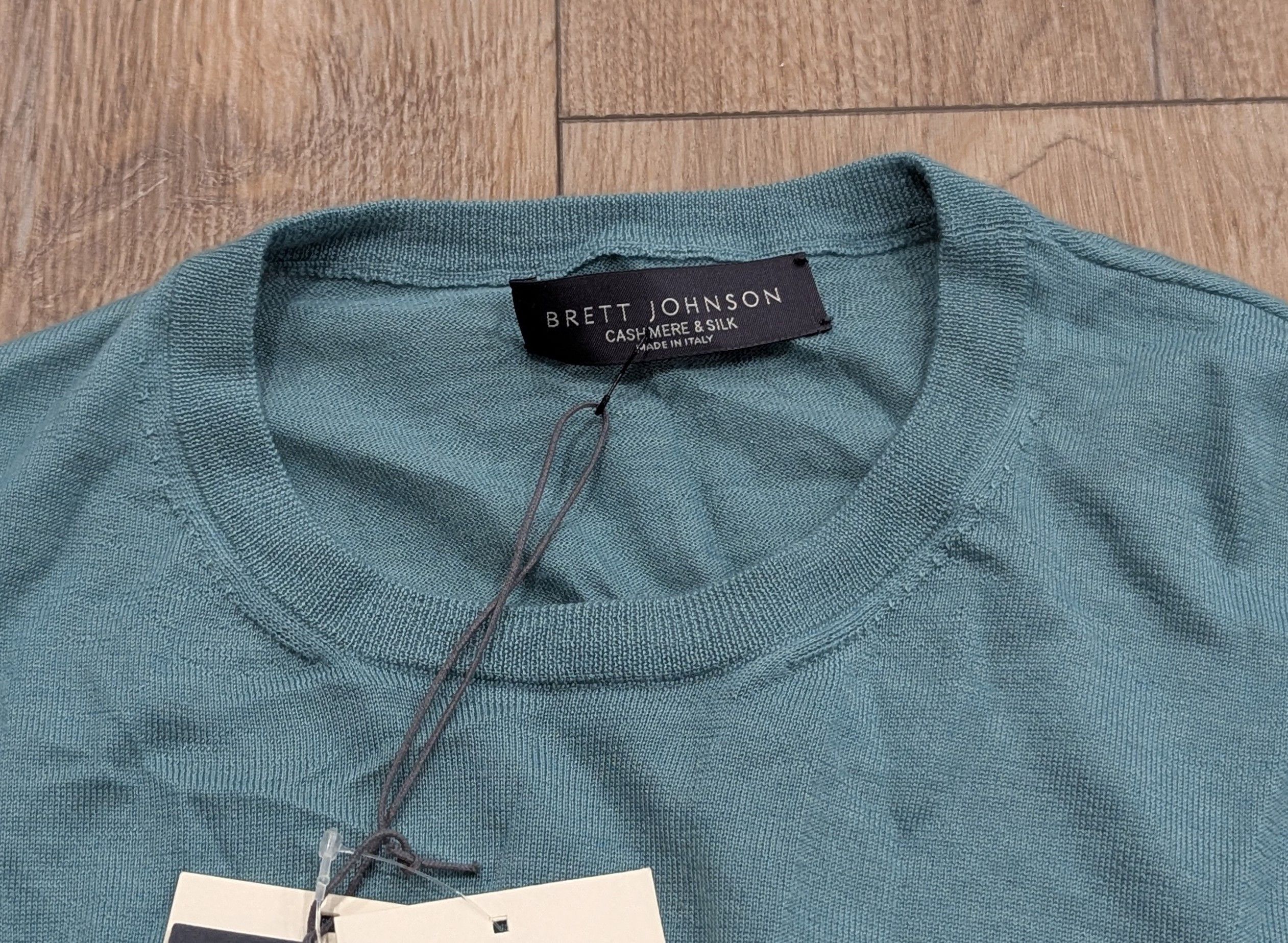Other Brett Johnson Striped Cashmere/Silk Crewneck Sweater 54 Size US L / EU 52-54 / 3 - 2 Thumbnail