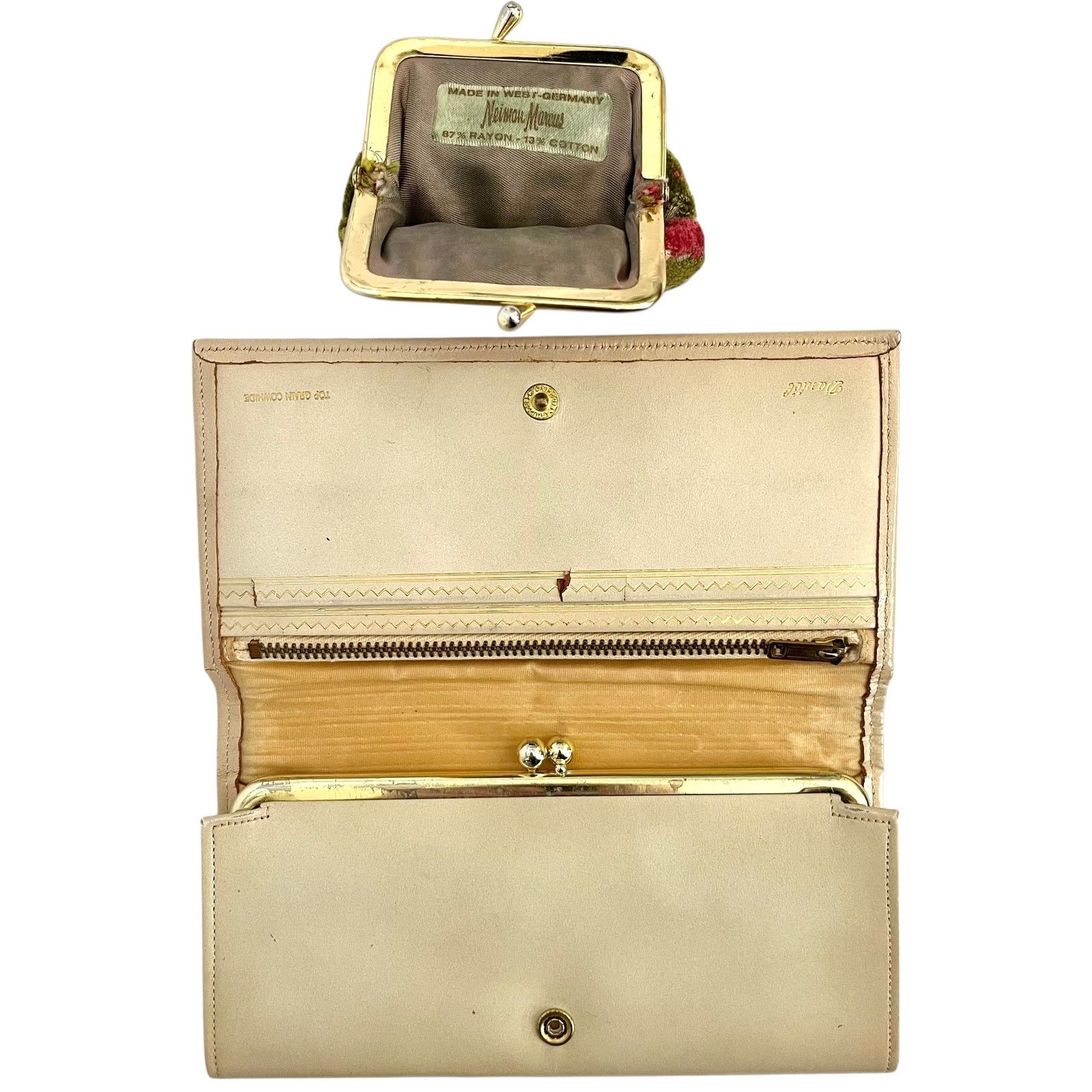 Neiman Marcus × Vintage Vintage Neiman Marcus x Daniél Tapestry Leather Wallet Set Size ONE SIZE - 3 Thumbnail